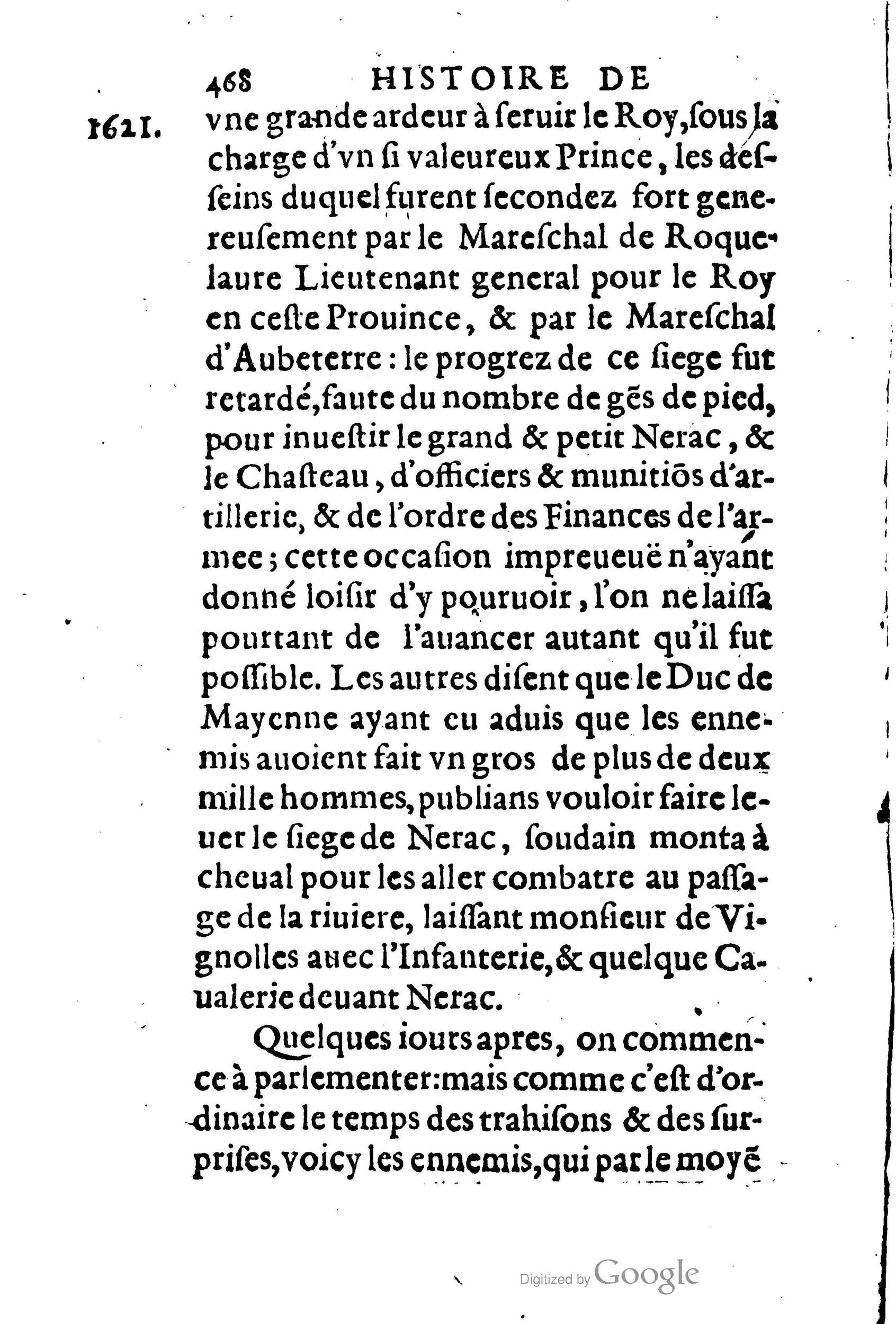 1623 - Joseph Bouillerot - Trésor de l’histoire générale de notre temps - BM Lyon