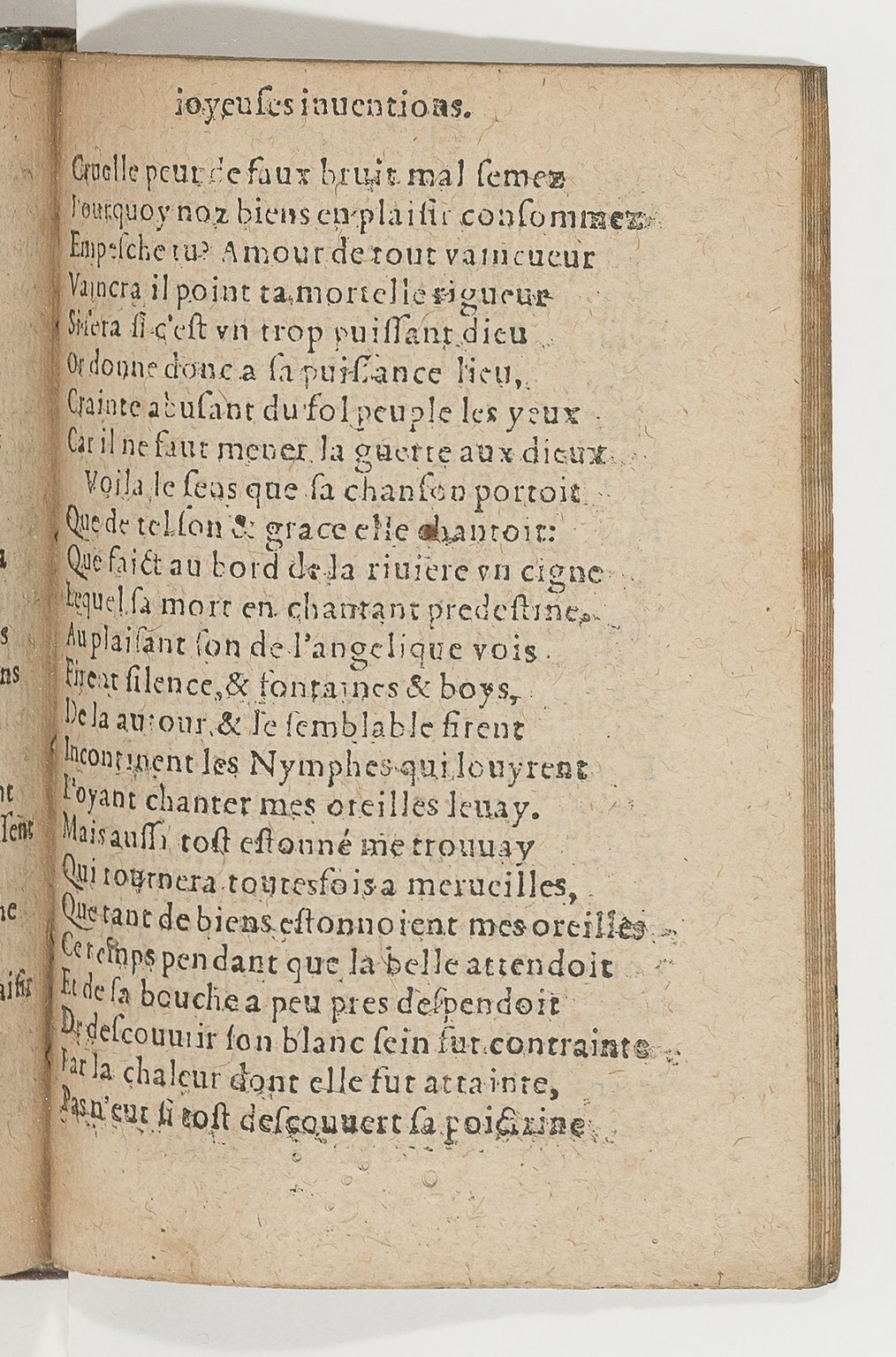 1568c. - Veuve Jean Bonfons - Trésor des joyeuses inventions du parangon de poésies - BnF Arsenal