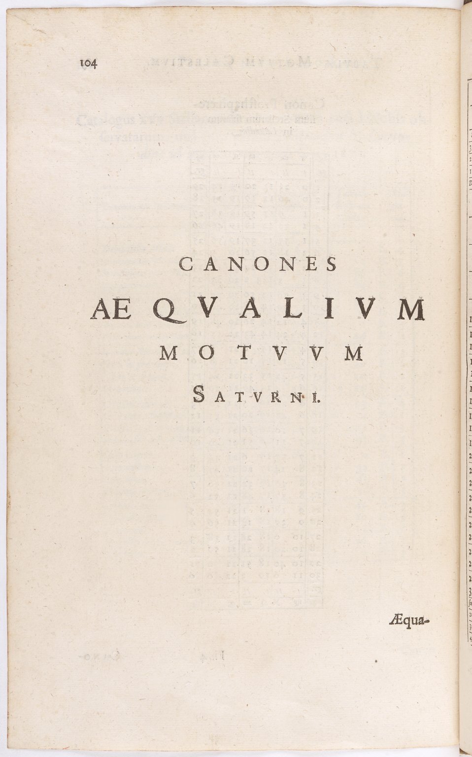 1634 - Zacharie Roman - Les Tables perpétuelles - BnF Arsenal