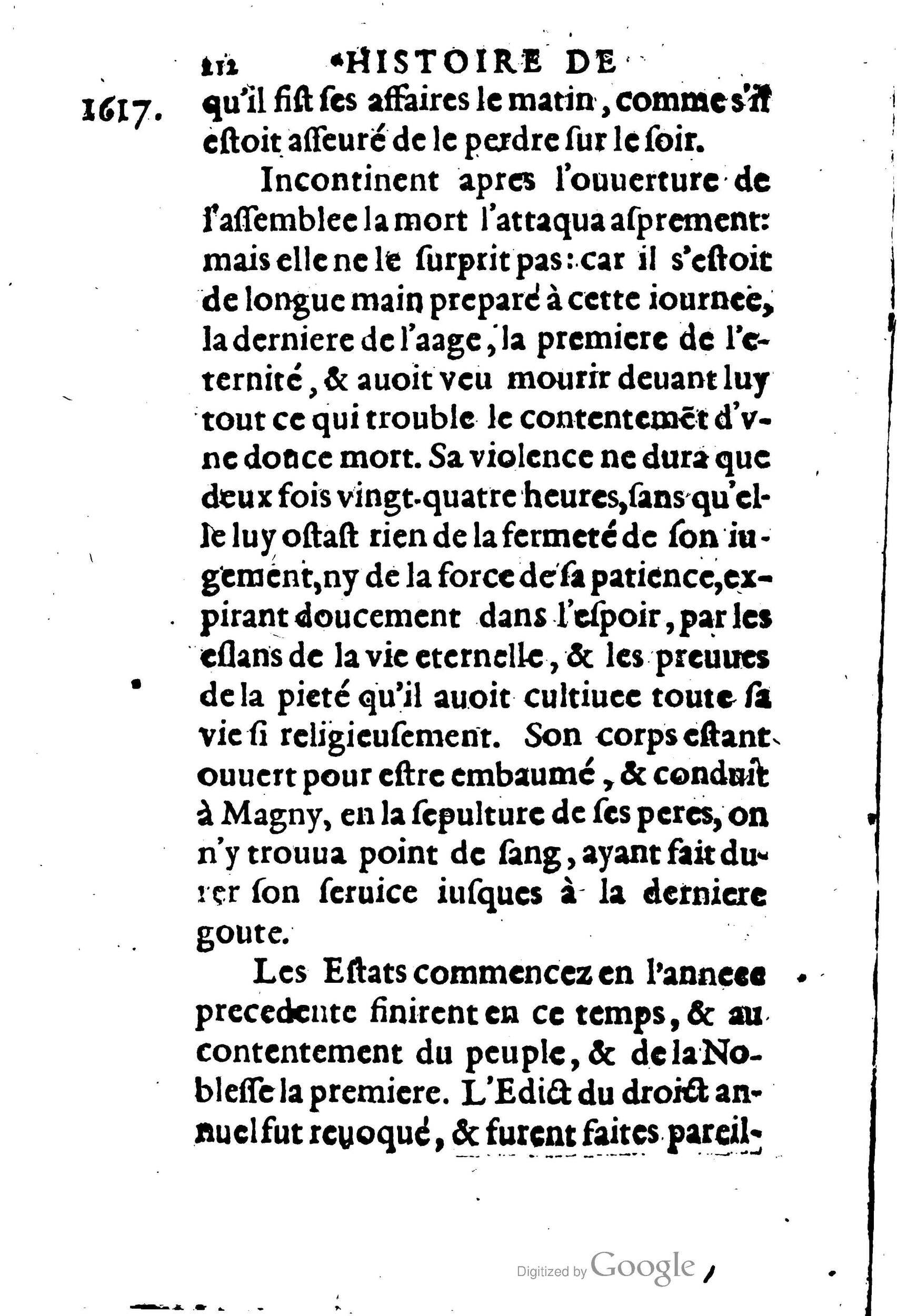 1623 - Joseph Bouillerot - Trésor de l’histoire générale de notre temps - BM Lyon