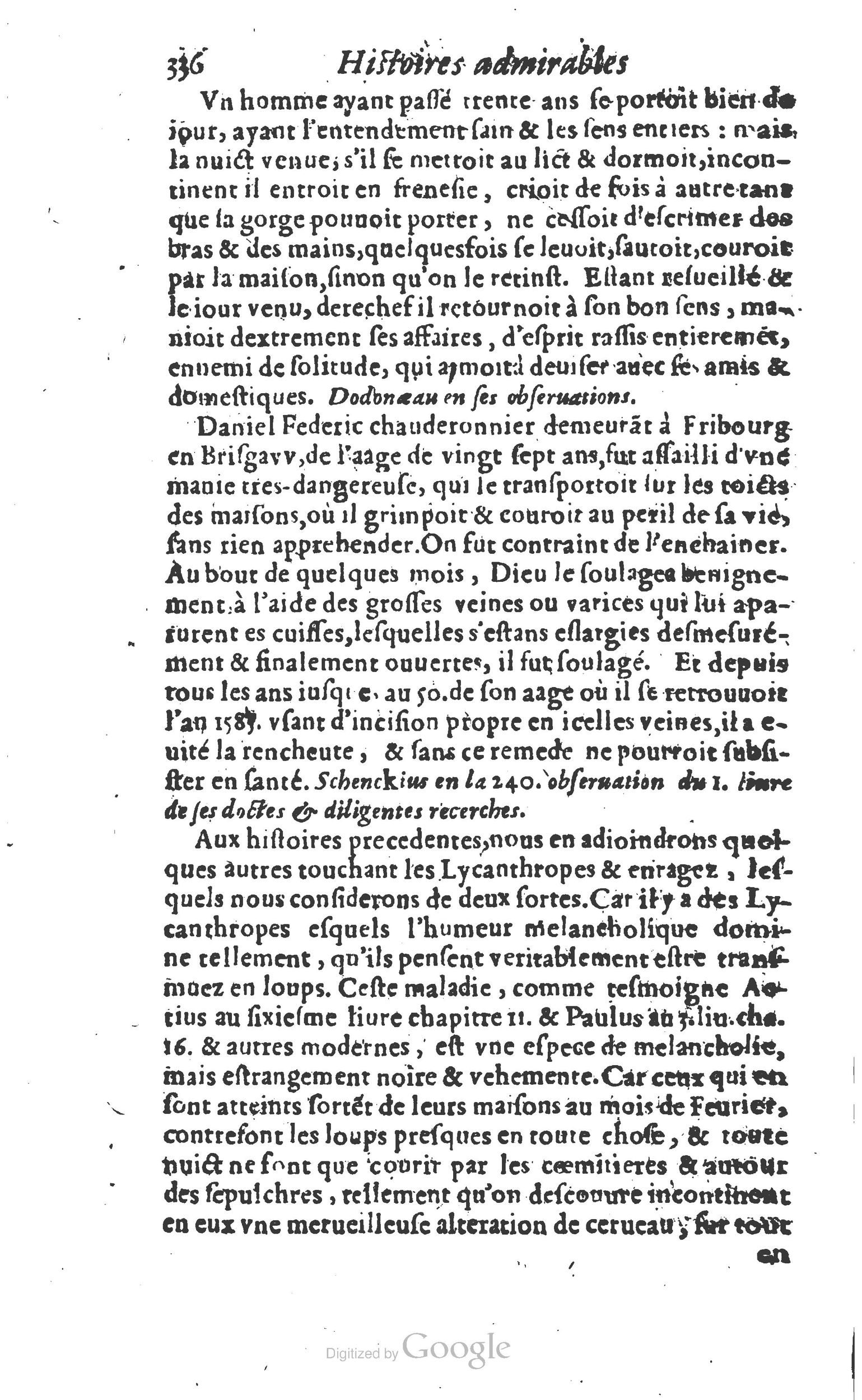 1610 - Paul Marceau - Trésor d’histoires admirables et mémorables - Princeton