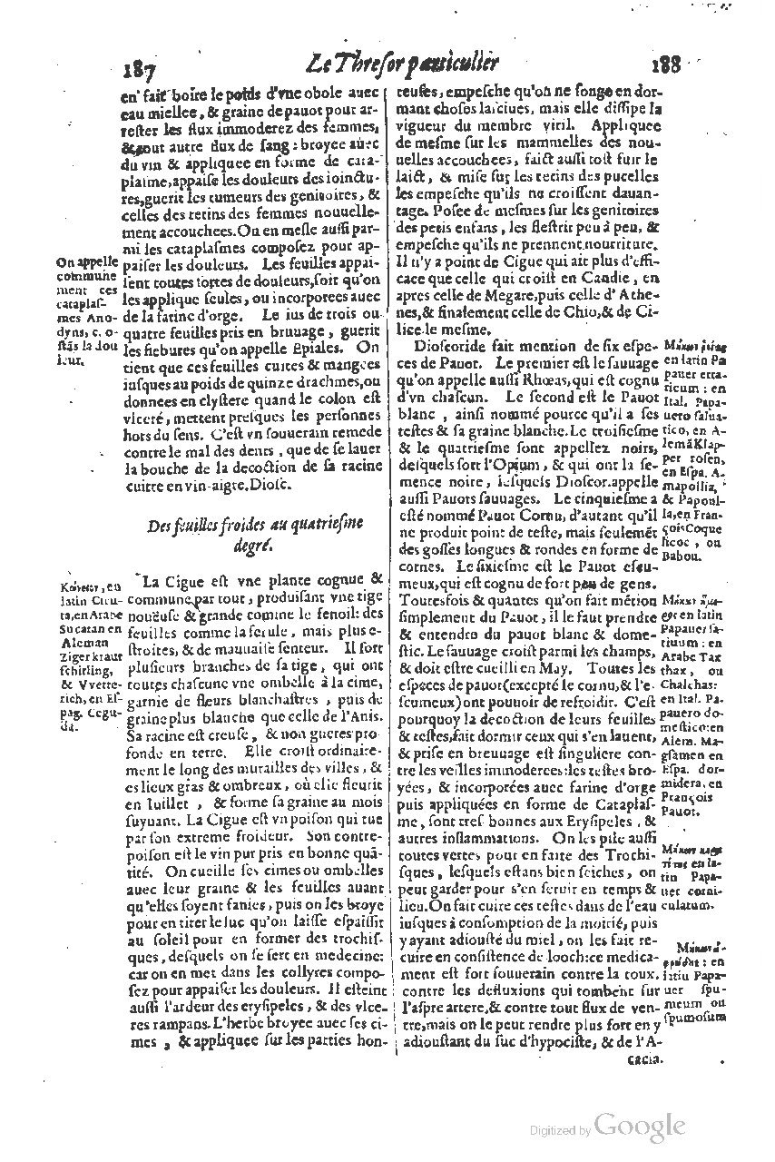 1616 - Étienne Gamonet - Grand trésor ou dispensaire - BSB Munich