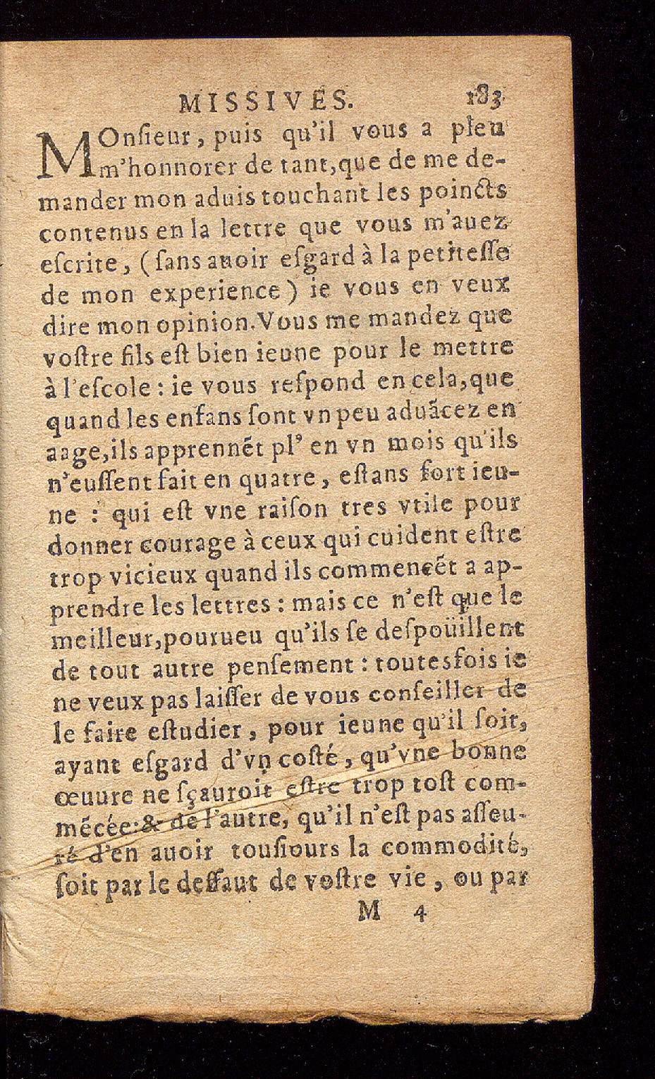1614 - Barthélemy Vincent - Élite et Trésor des lettres missives - Bâle