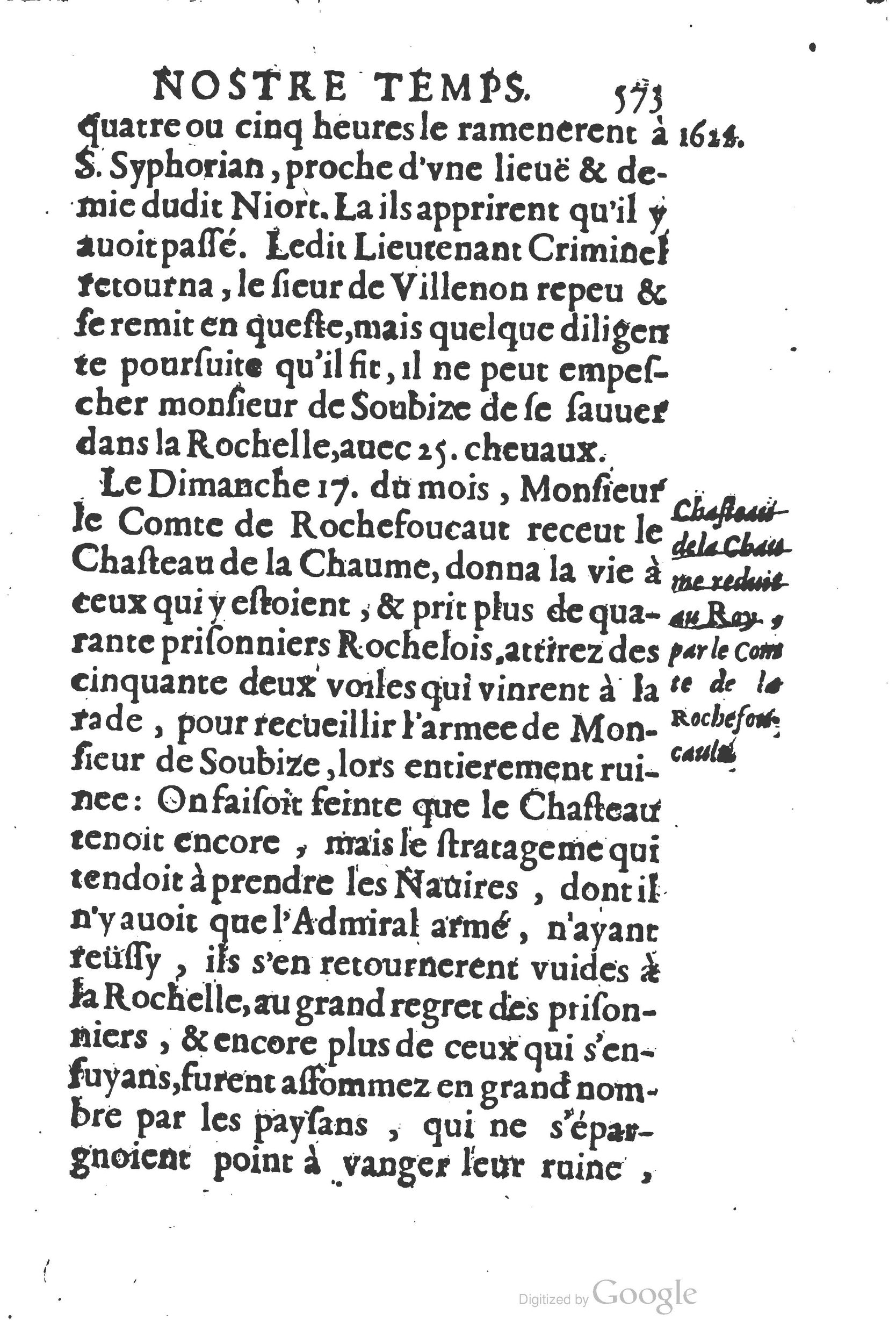 1626 - Joseph Bouillerot - Trésor de l’histoire générale de notre temps - BSB Munich