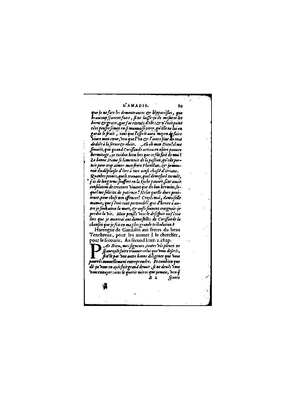 1560 - Christophe Plantin - Trésor des Amadis - BnF
