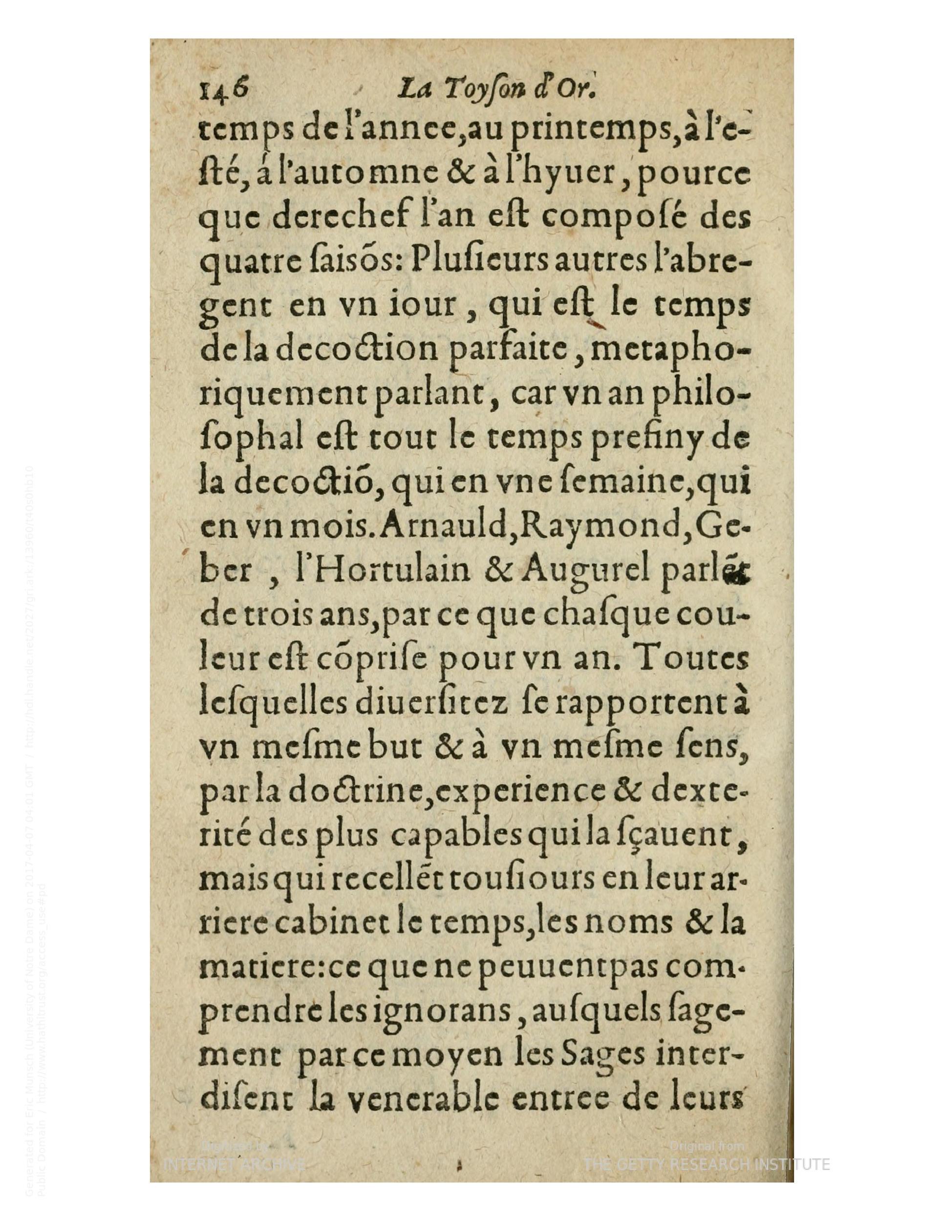 1612 - Charles Sevestre - Toison d’or ou la fleur des trésors - Getty Research Institute