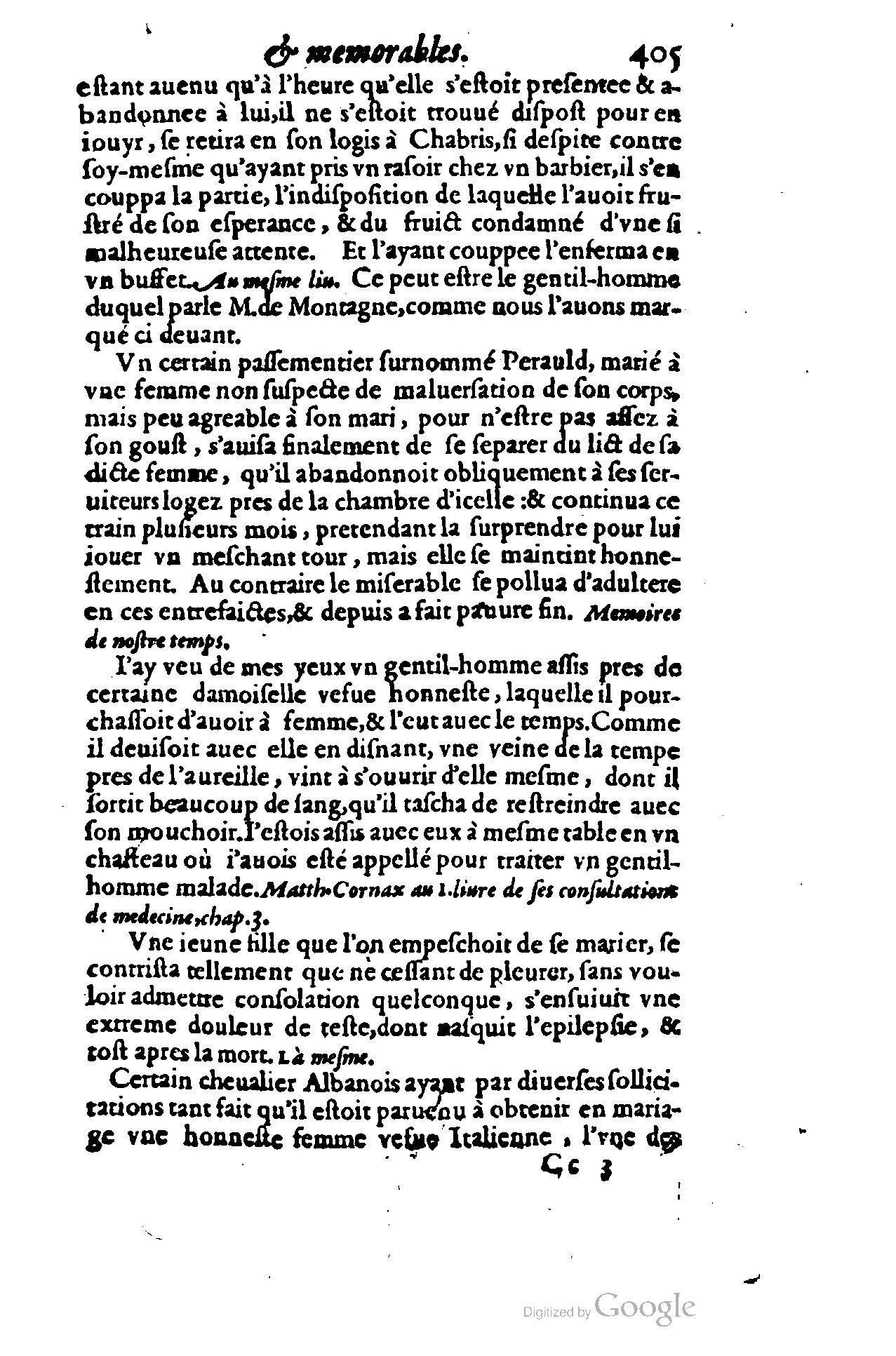 1620 - Samuel Crespin - Trésor d’histoires admirables et mémorables - BCU Lausanne