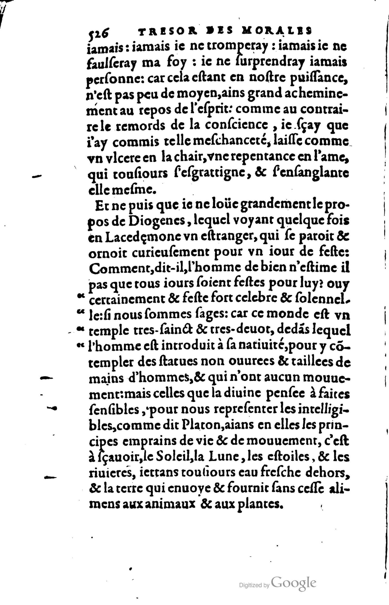1578 - Jean Poupy - Trésor des morales de Plutarque - BSB Munich