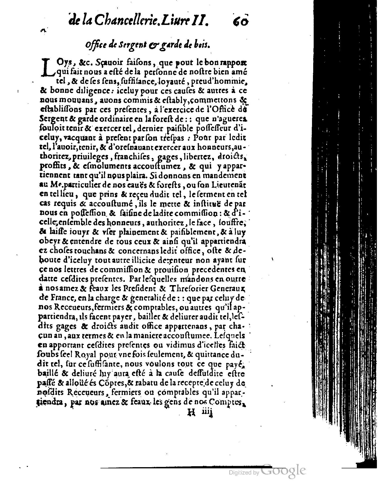 1614 - Jean Richer - Trésor du nouveau style et protocole de la chancellerie de France - BSB Munich
