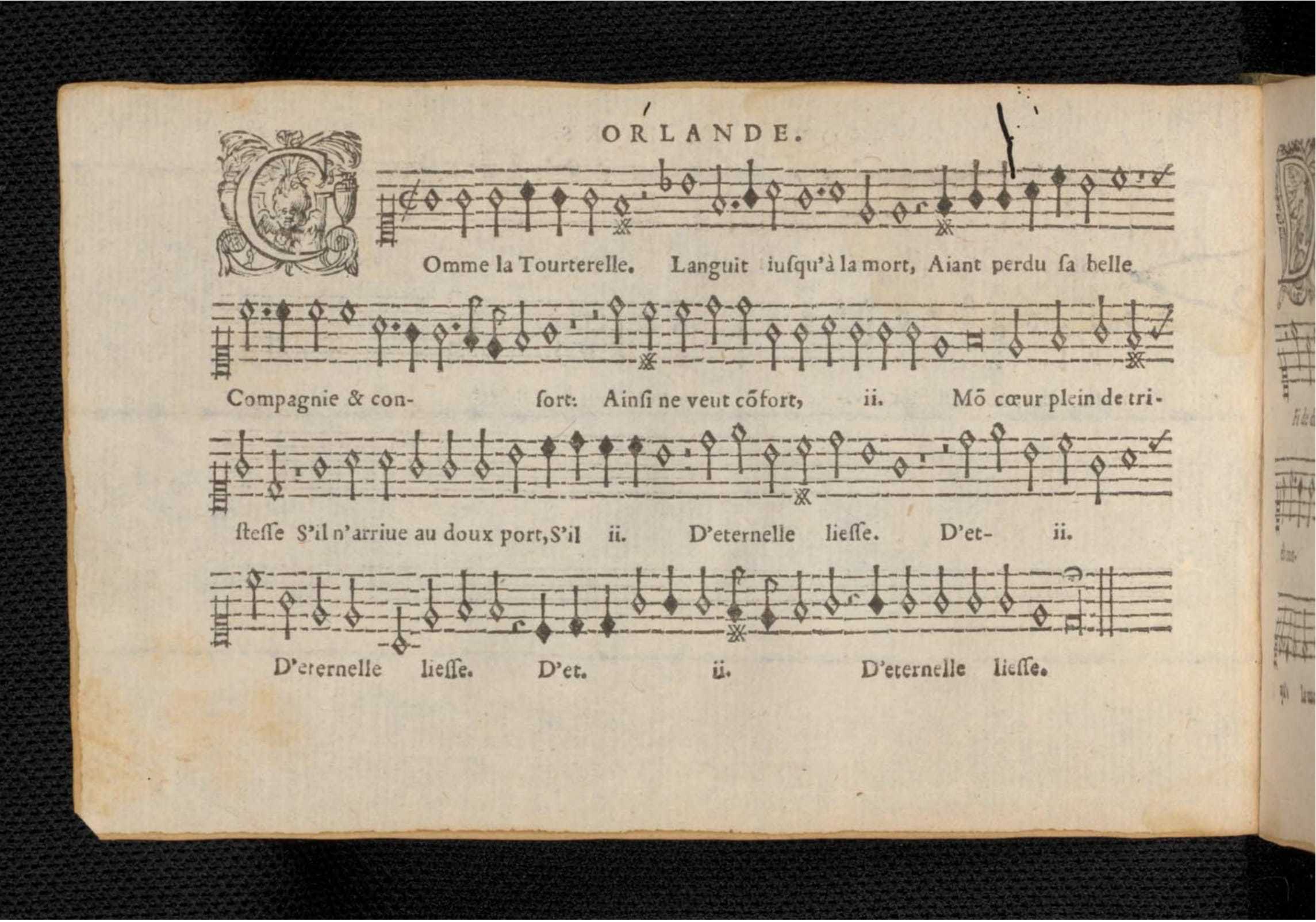 1576 - [Pierre de Saint-André] - Trésor de musique d’Orlande de Lassus Quinta et Sexta pars - KBR Bruxelles
