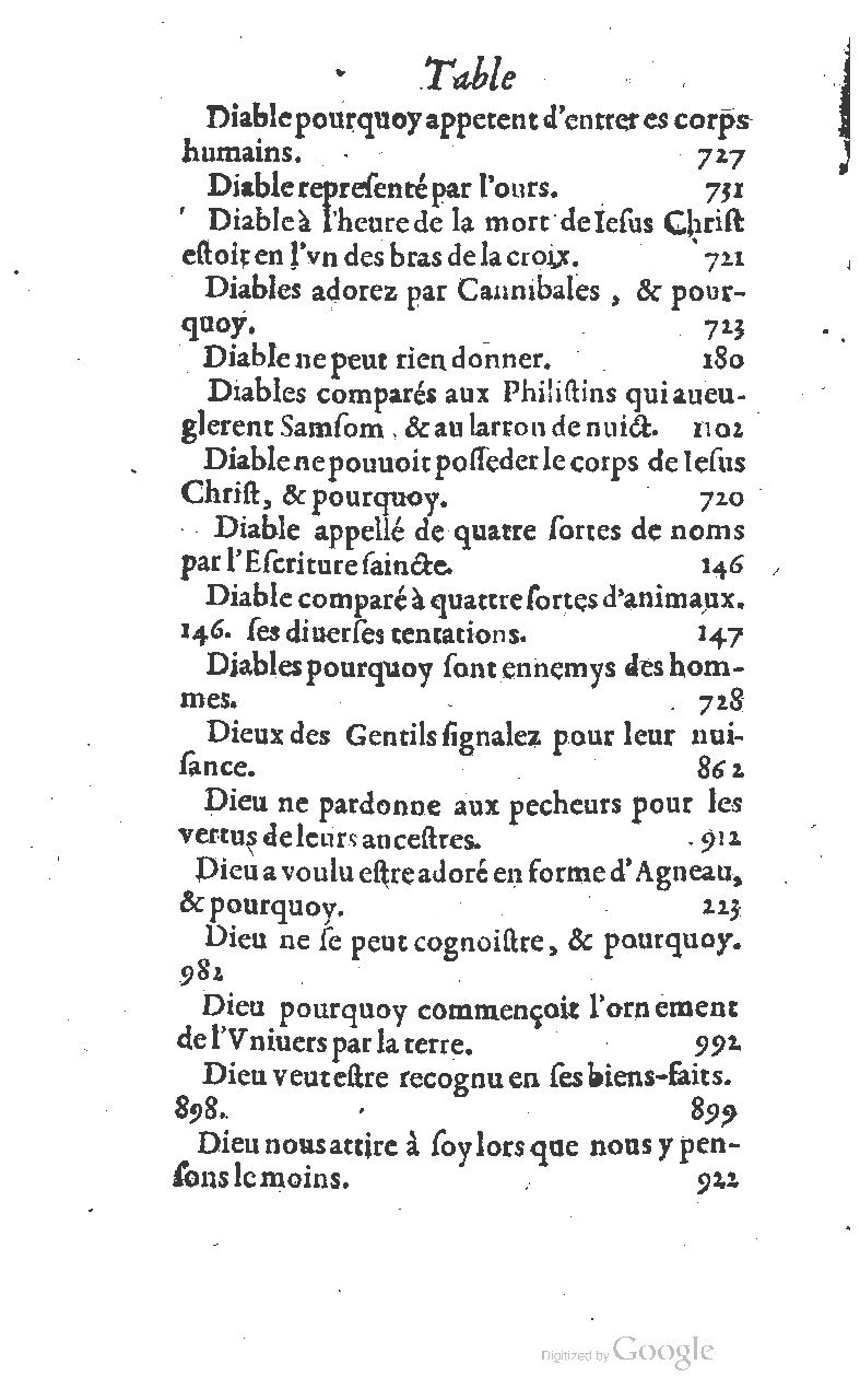 1607 - Nicolas Du Fossé - Trésor quadragésimal - T 01 - BM Lyon