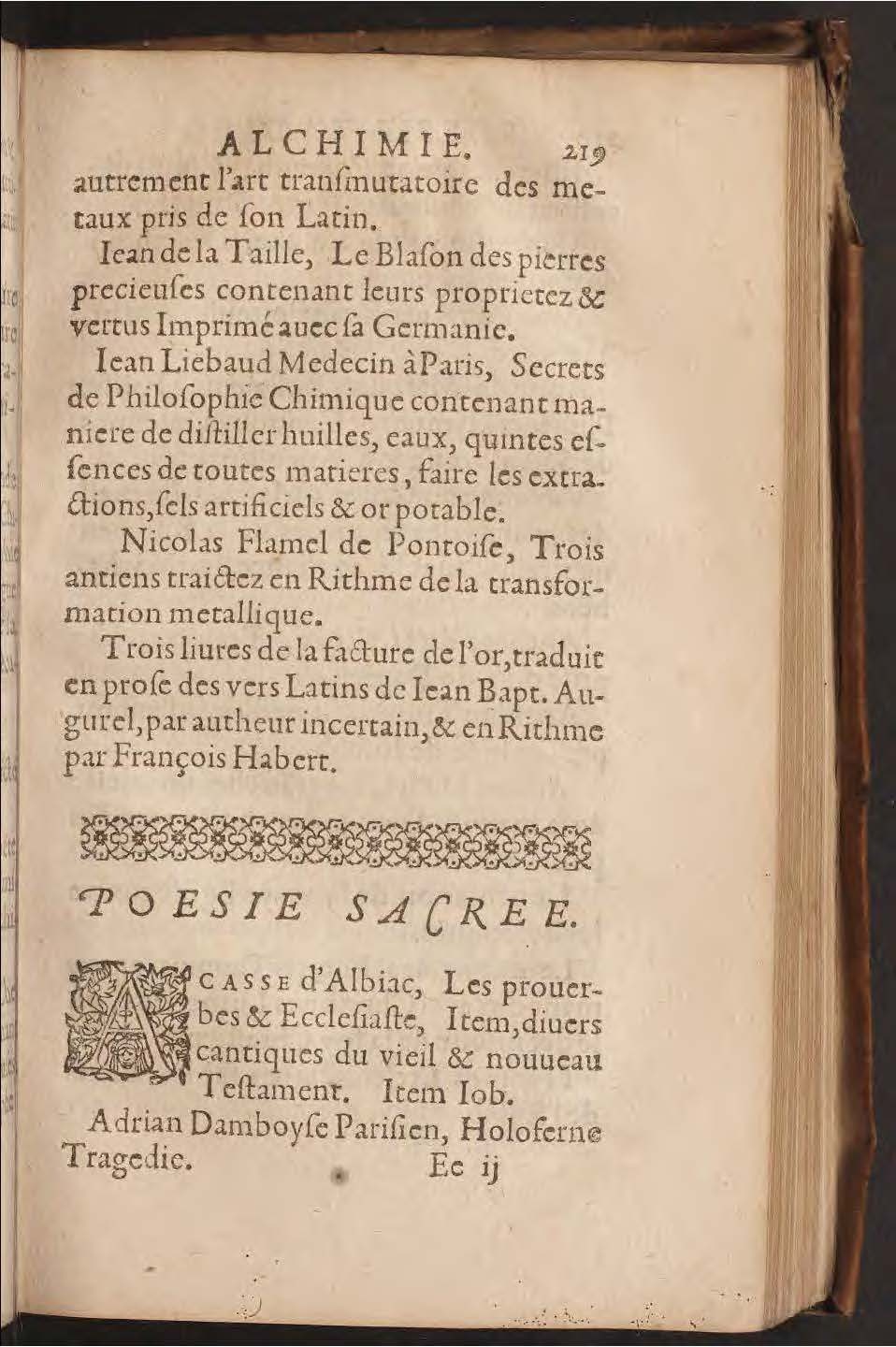 1602 - François Jacquin - Trésor des bons esprits français - BnF Arsenal