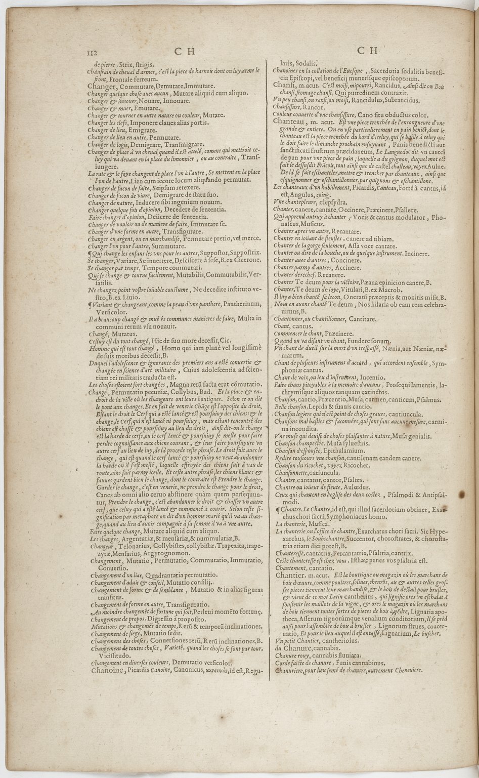 1606 - David Douceur - Trésor de la langue française - BnF