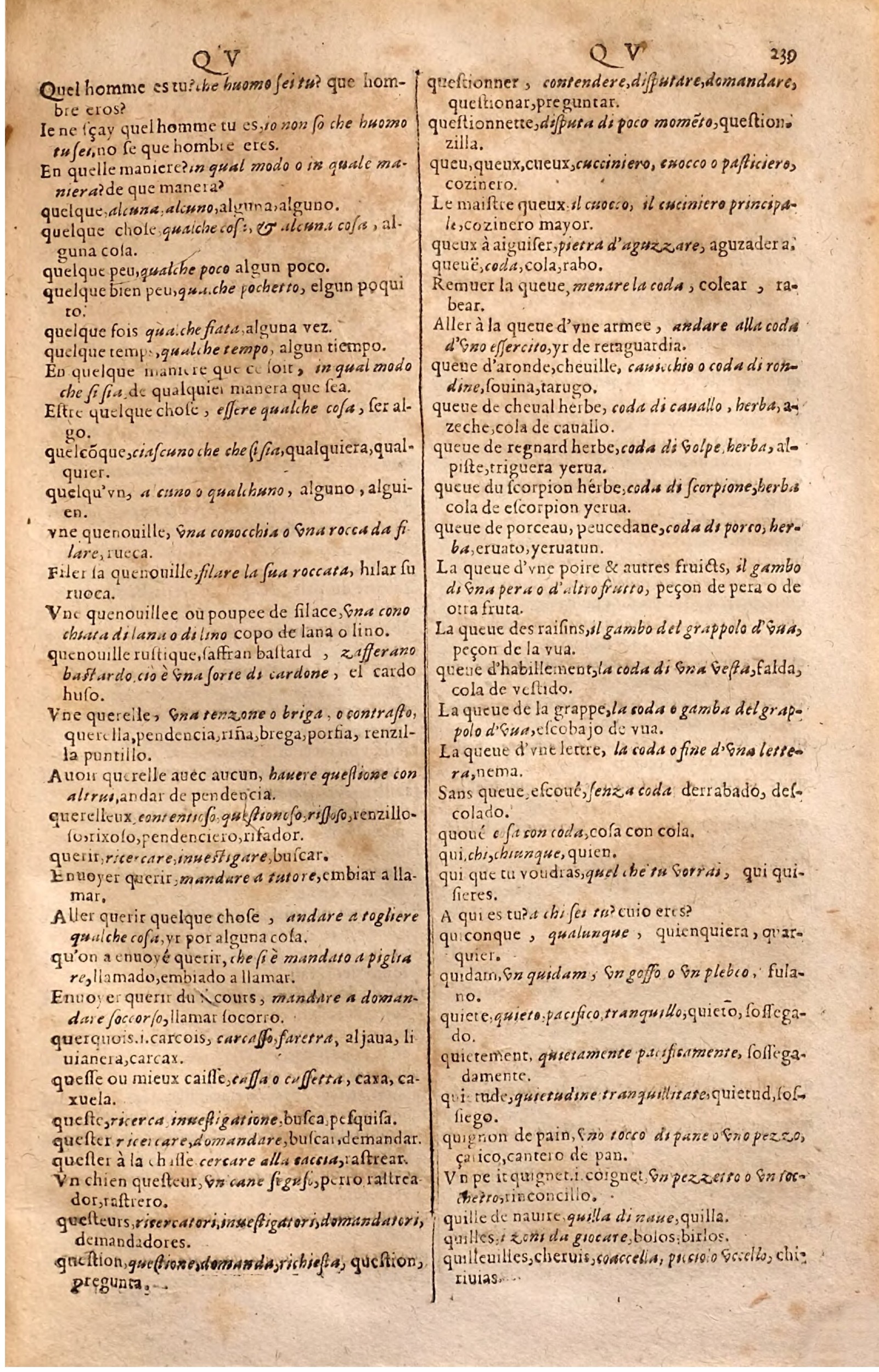 1627 - Jacques Crespin - Trésor des trois langues (Seconde partie) - Regensburg