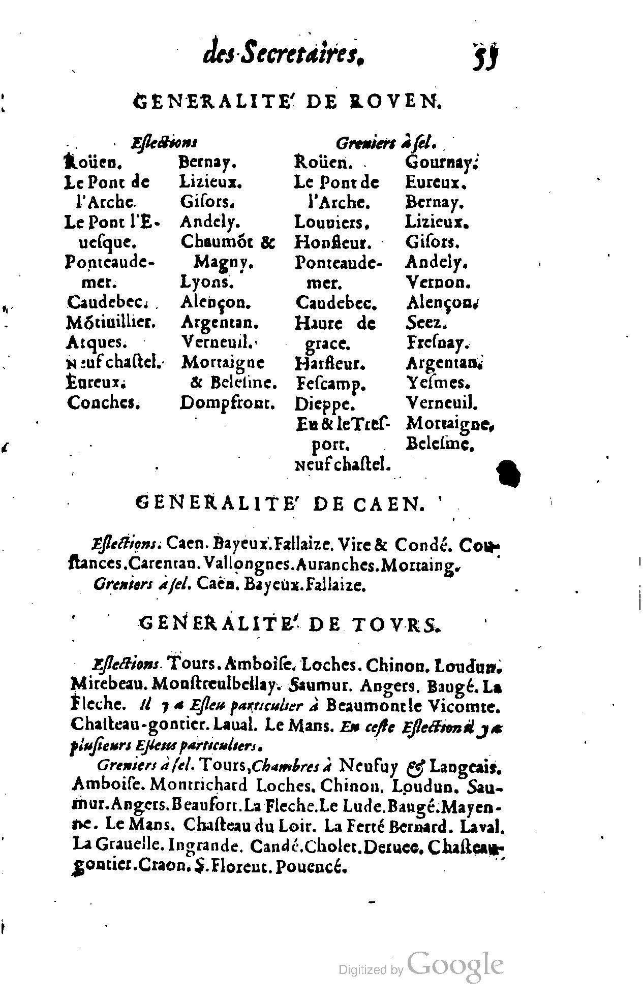 1614 - Jean Richer - Trésor du nouveau style et protocole de la chancellerie de France - BSB Munich