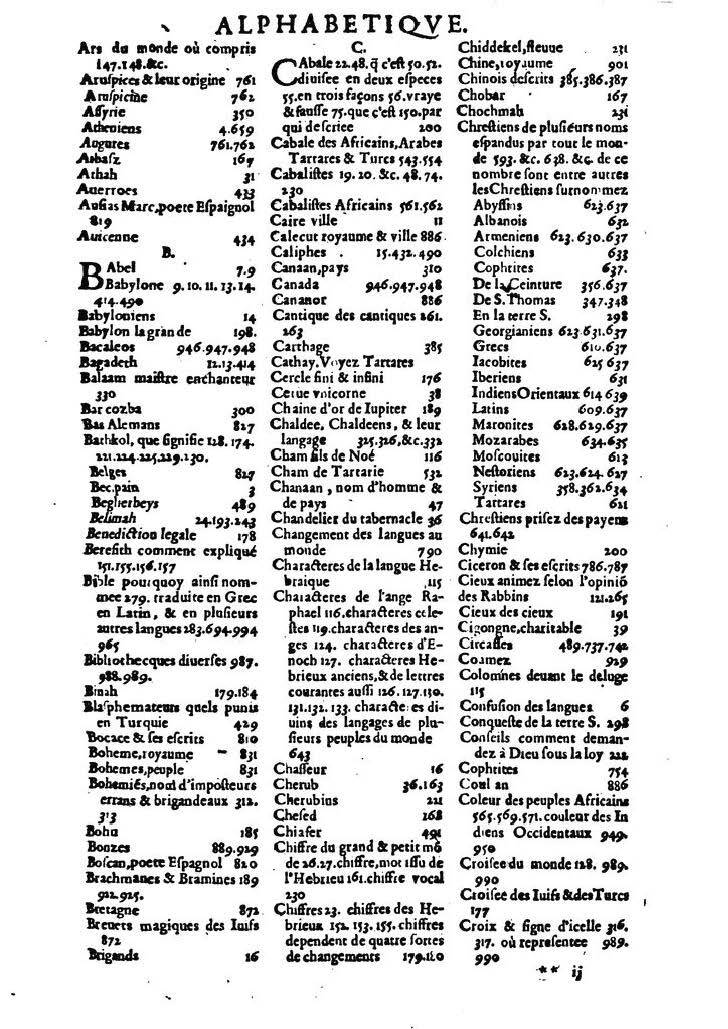 1613 - Matthieu Berjon - Trésor de l’histoire des langues de cet univers - BM Lyon