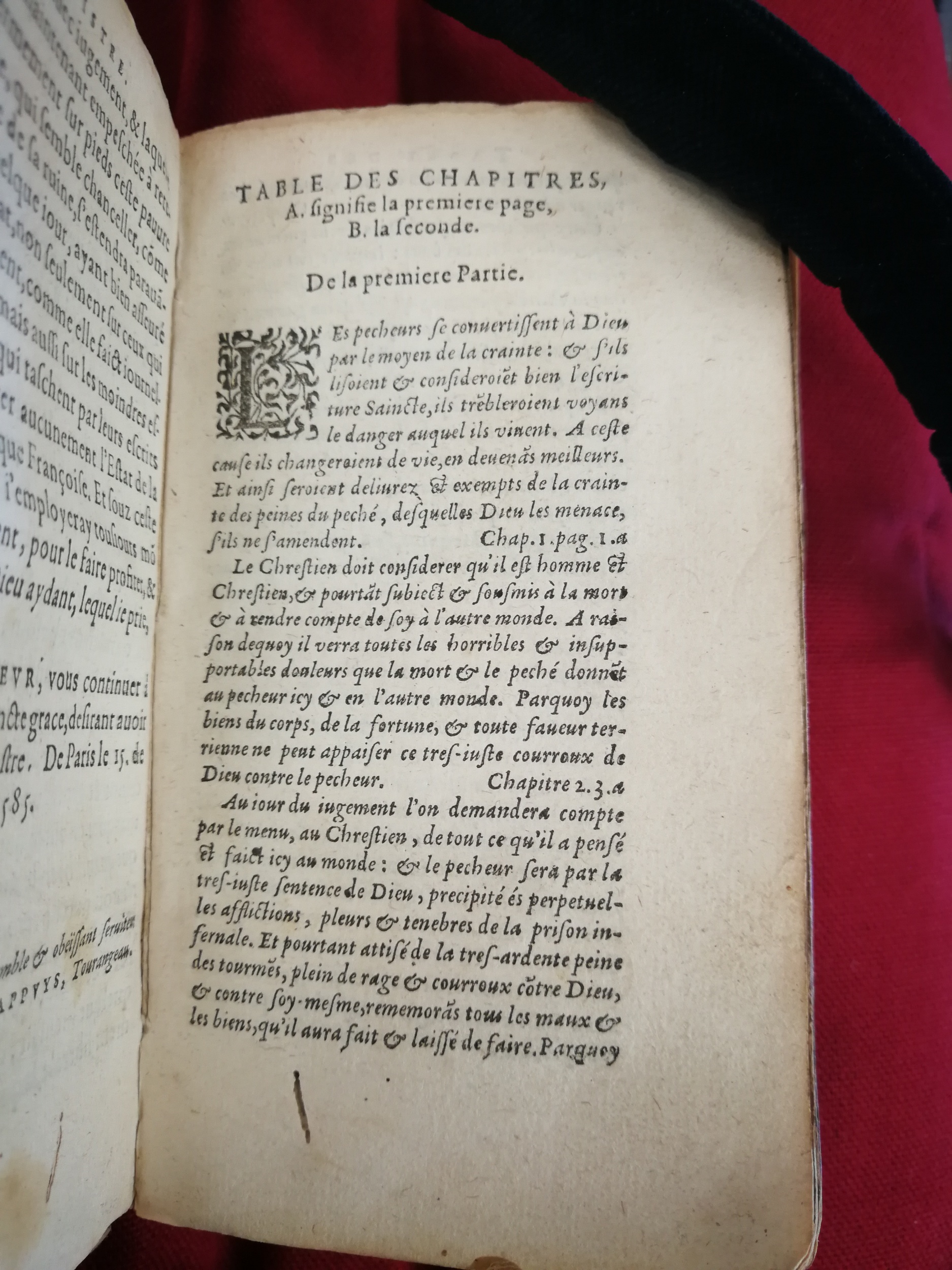 1596 - Guillaume Chaudière - Trésor de toutes les œuvres spirituelles du révérend Père F. Louis de Grenade - BM Tours 1596 - Guillaume Chaudière - Trésor de toutes les œuvres spirituelles du révérend Père F. Louis de Grenade - BM Tours