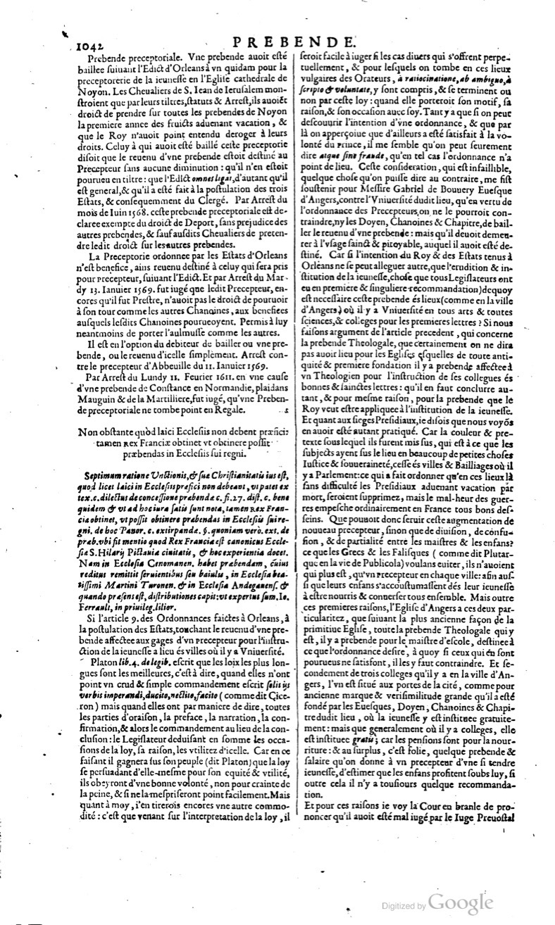 1629 - Veuve Nicolas Buon - Trésor du droit français (29620 T. 2) - BM Lyon