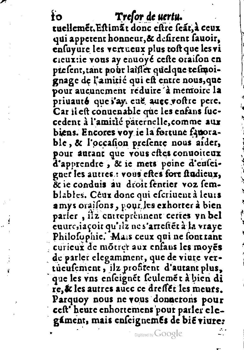 1576 - Benoît Rigaud - Trésor de vertu - British Library 1576 - Benoît Rigaud - Trésor de vertu - British Library