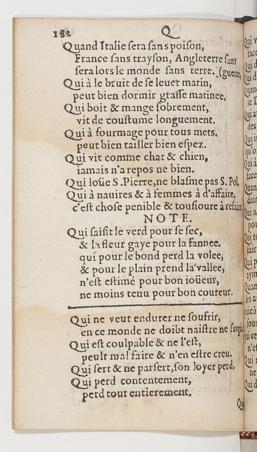 1577 - Jean d’Ogerolles - Trésor de sentences dorées - BnF Arsenal