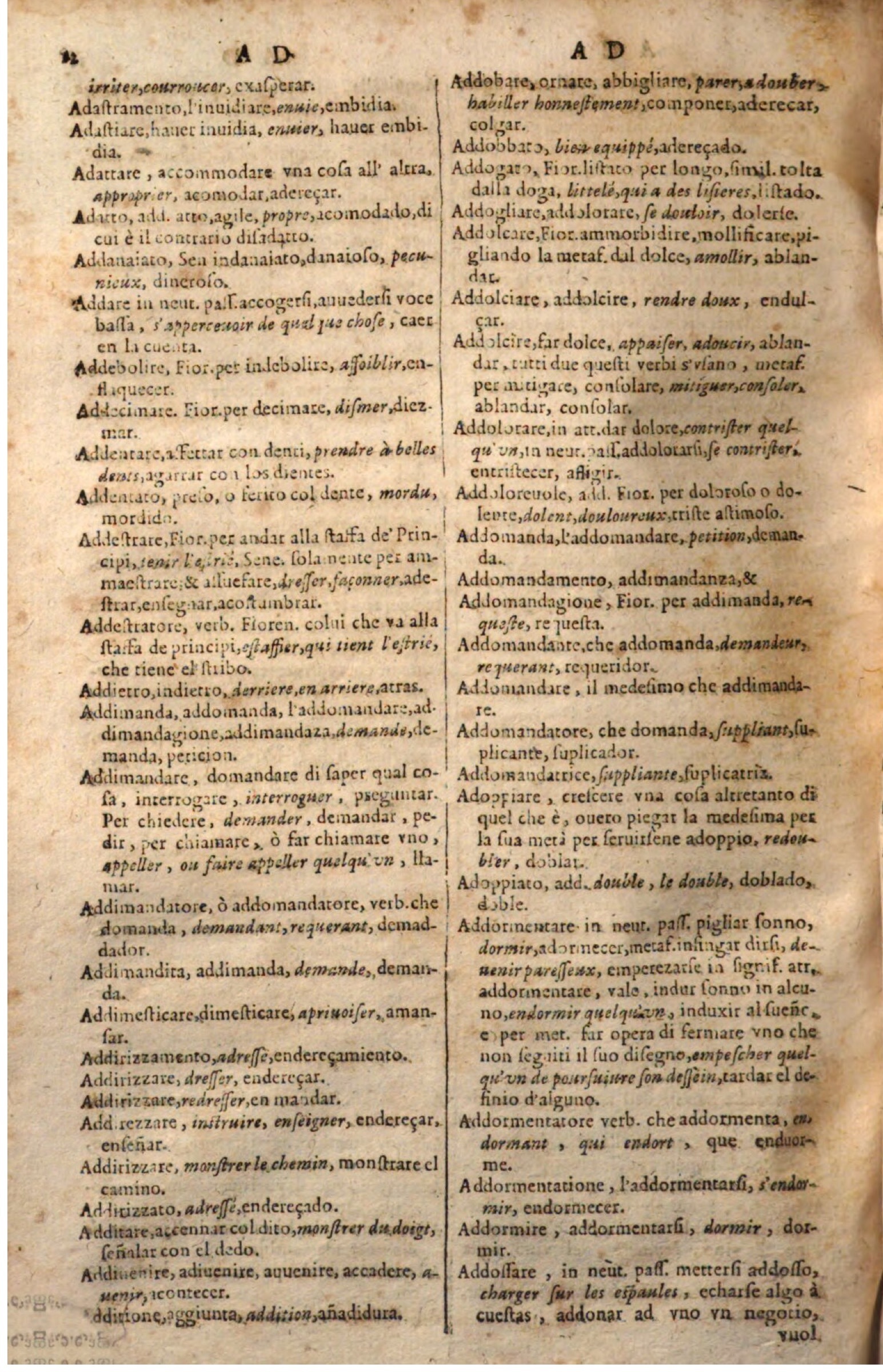 1644 - Jacques Crespin - Trésor des trois langues - Passau 1644 - Jacques Crespin - Trésor des trois langues - Passau