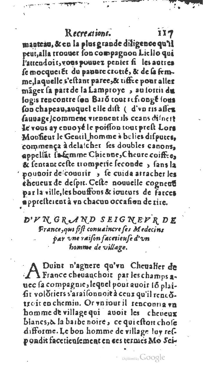 1611 - Jean Osmont - Trésor des récréations - BSB Munich