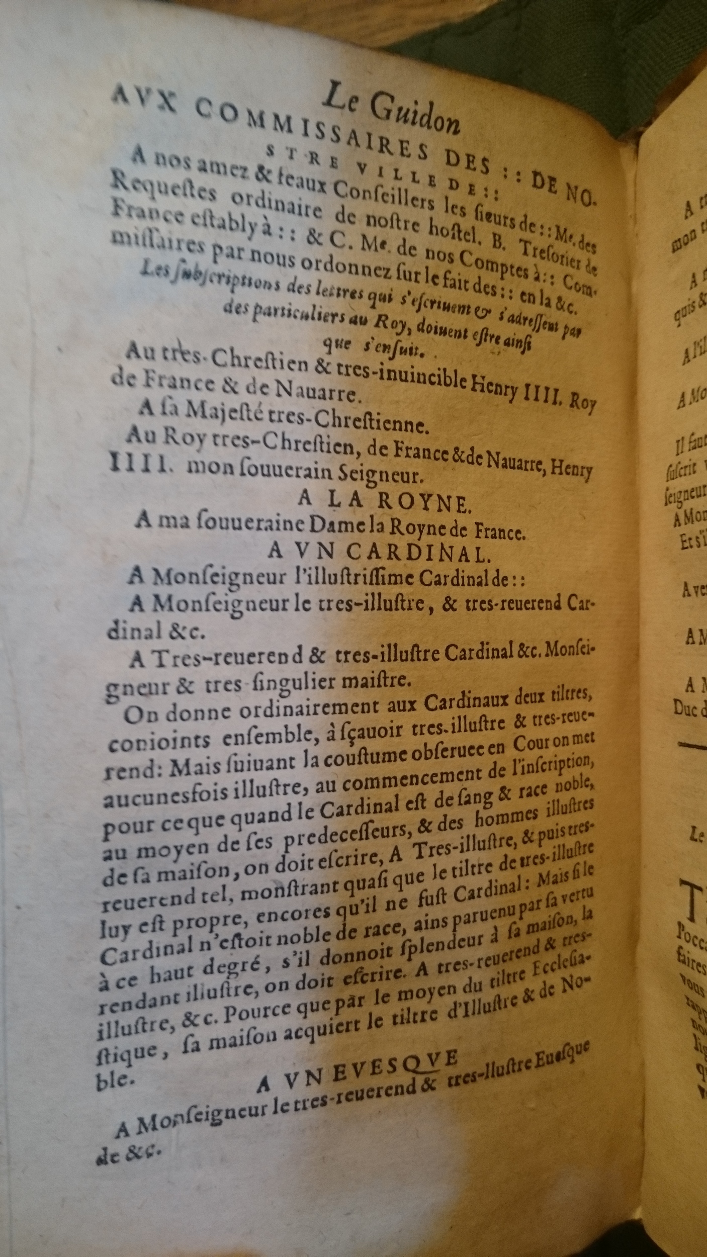 1599 - Abel Langelier - Trésor du nouveau style et protocole de chancellerie - BnF
