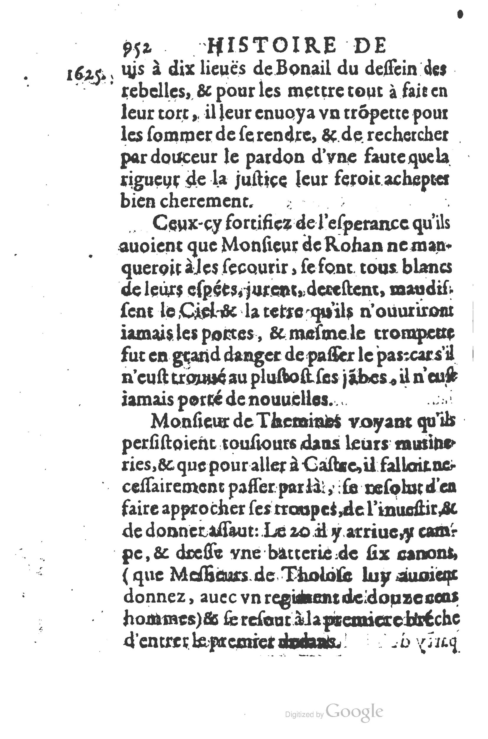 1626 - Joseph Bouillerot - Trésor de l’histoire générale de notre temps - BSB Munich