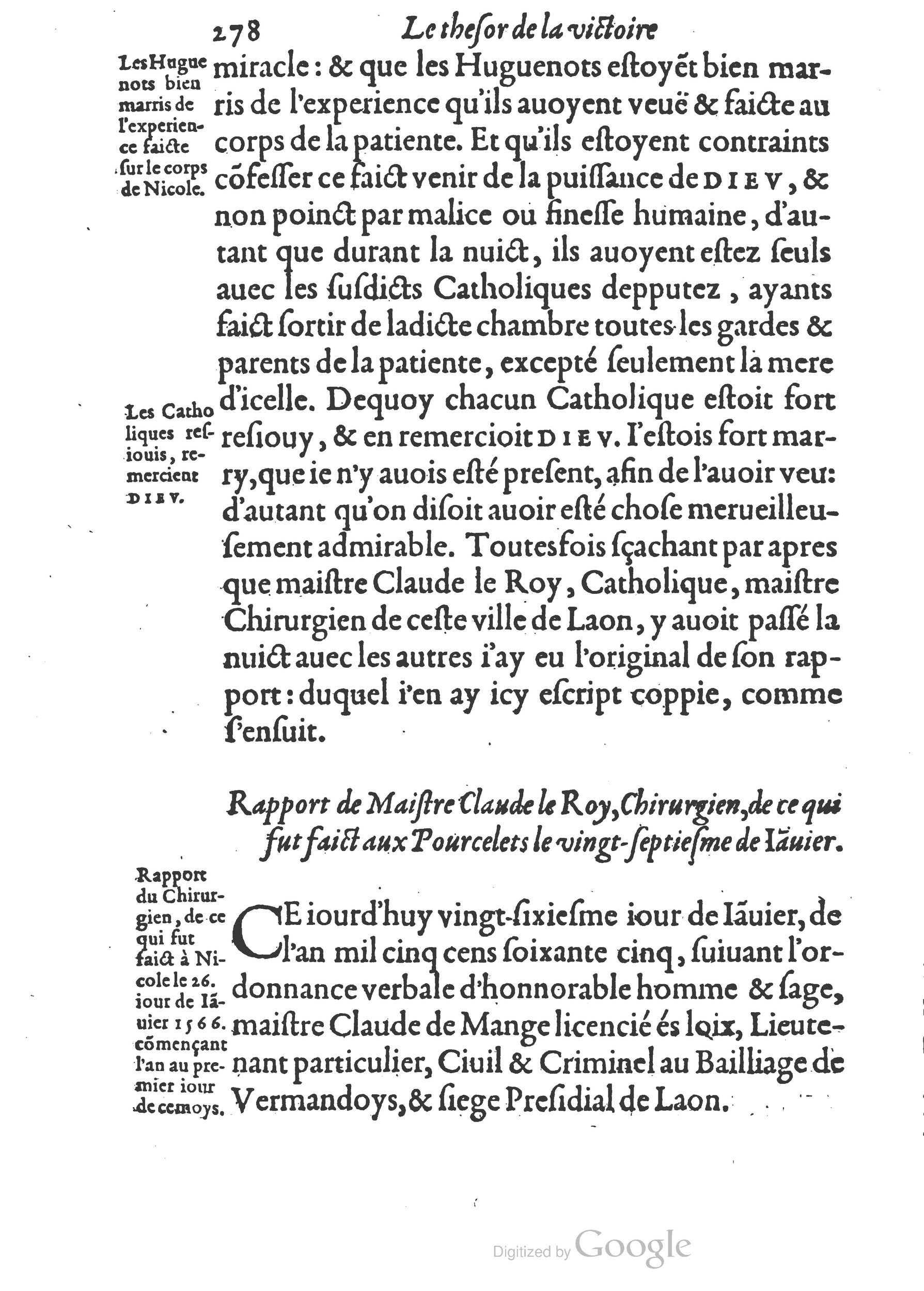 1578 - Nicolas Chesneau - Trésor et entière histoire de la triomphante victoire du corps de Dieu sur l’esprit malin - British Library 1578 - Nicolas Chesneau - Trésor et entière histoire de la triomphante victoire du corps de Dieu sur l’esprit malin - British Library
