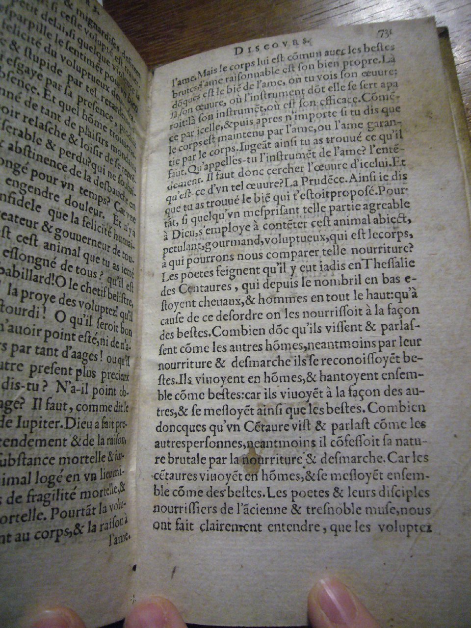 1604 - Jean Houzé - Œuvres morales et mêlées de Sénèque, Trésor de philosophie morale - T. 2 - BnF