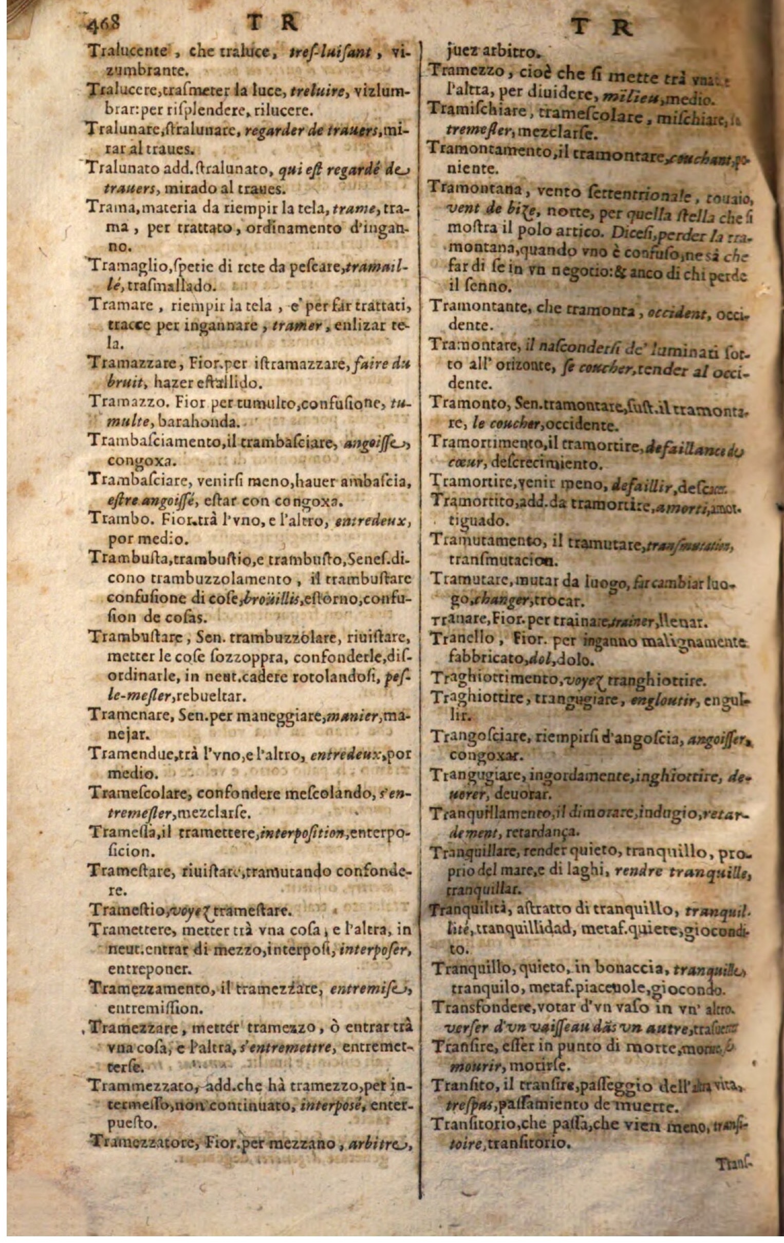 1644 - Jacques Crespin - Trésor des trois langues - Passau 1644 - Jacques Crespin - Trésor des trois langues - Passau