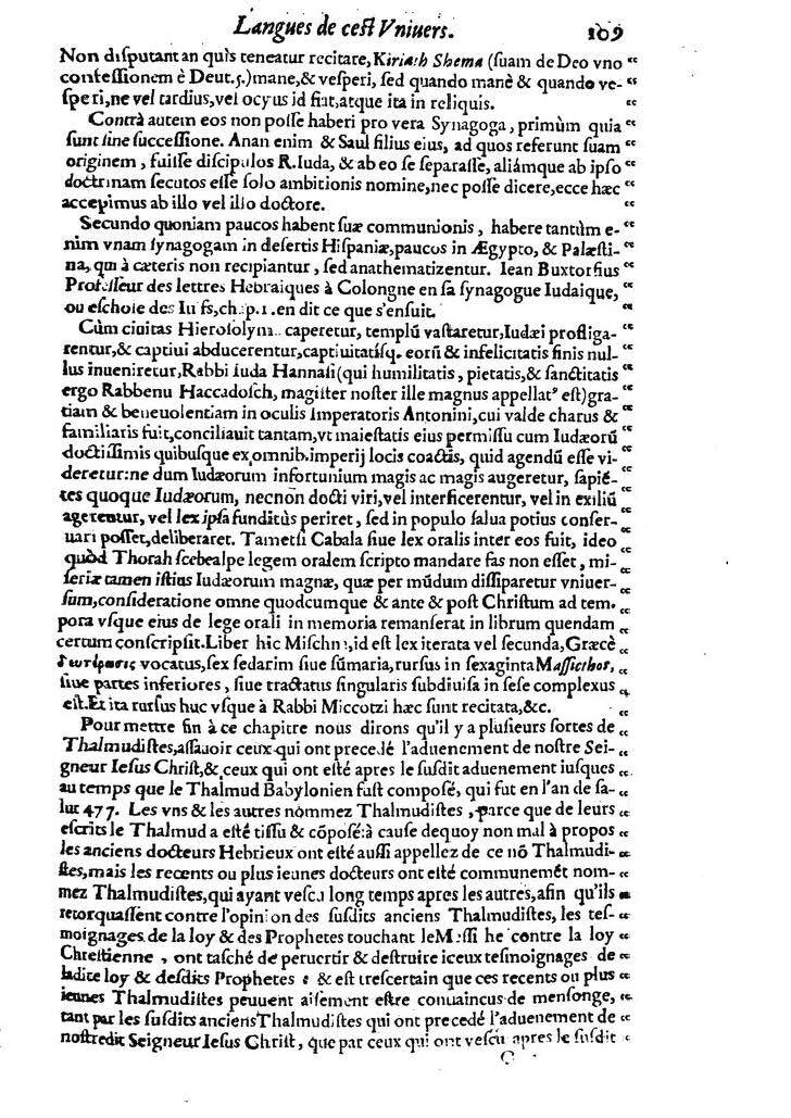1613 - Matthieu Berjon - Trésor de l’histoire des langues de cet univers - BM Lyon