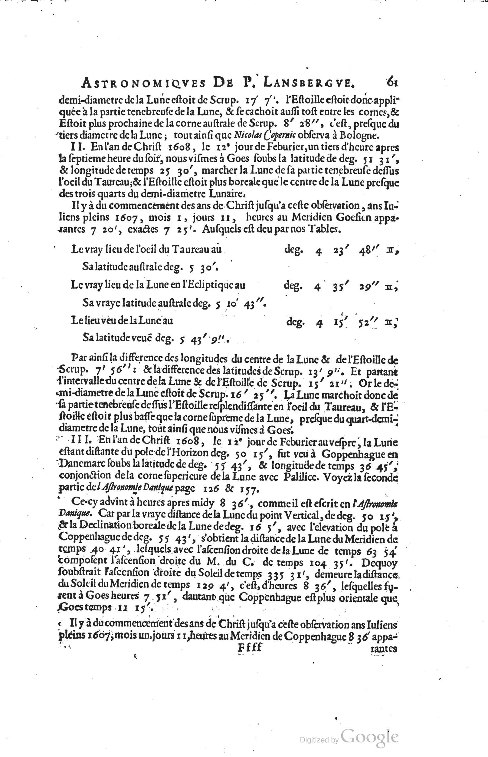 1634 - Zacharie Roman - Les Tables perpétuelles - Universiteit Leiden