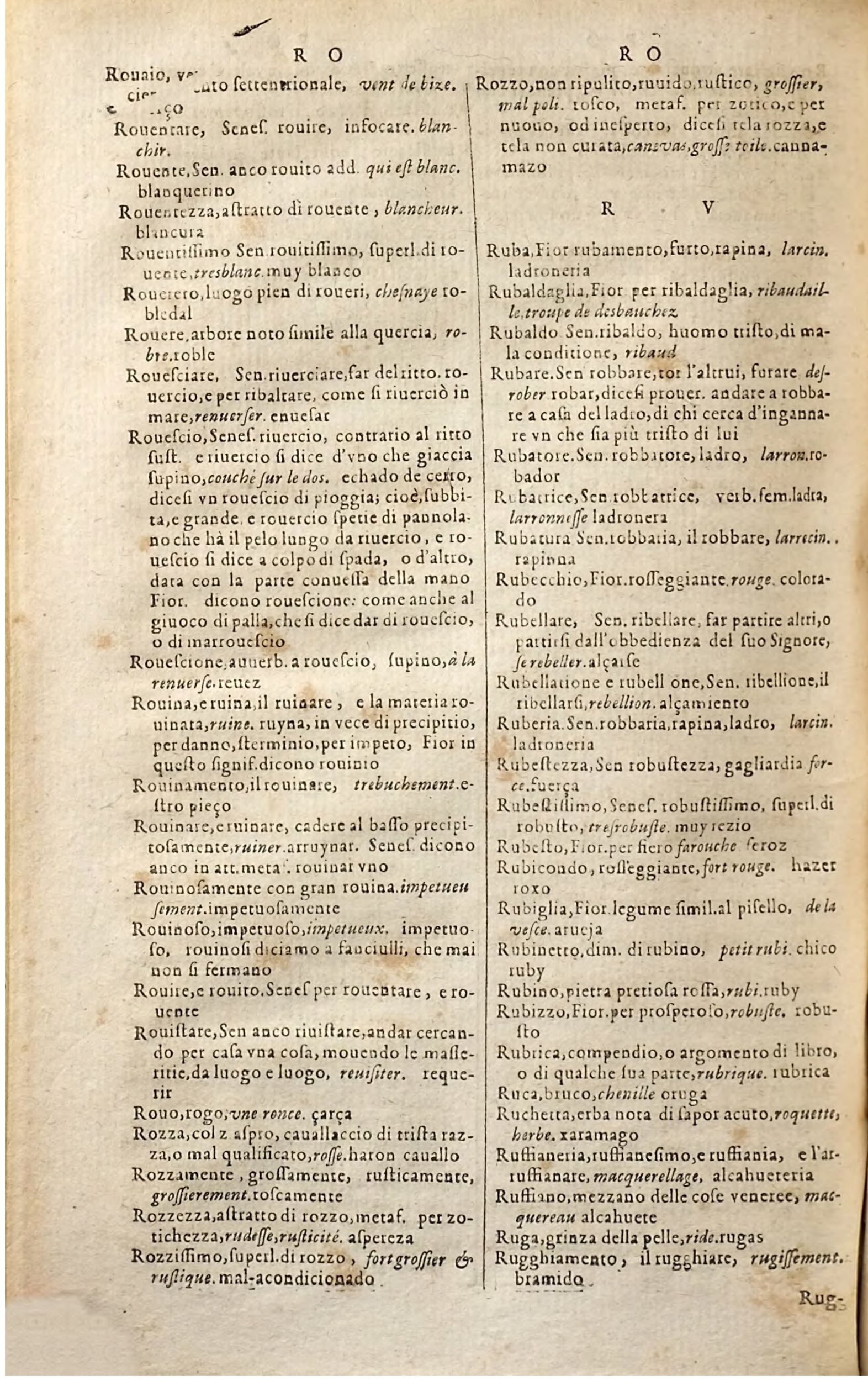 1627 - Jacques Crespin - Trésor des trois langues (Troisième partie) - Regensburg