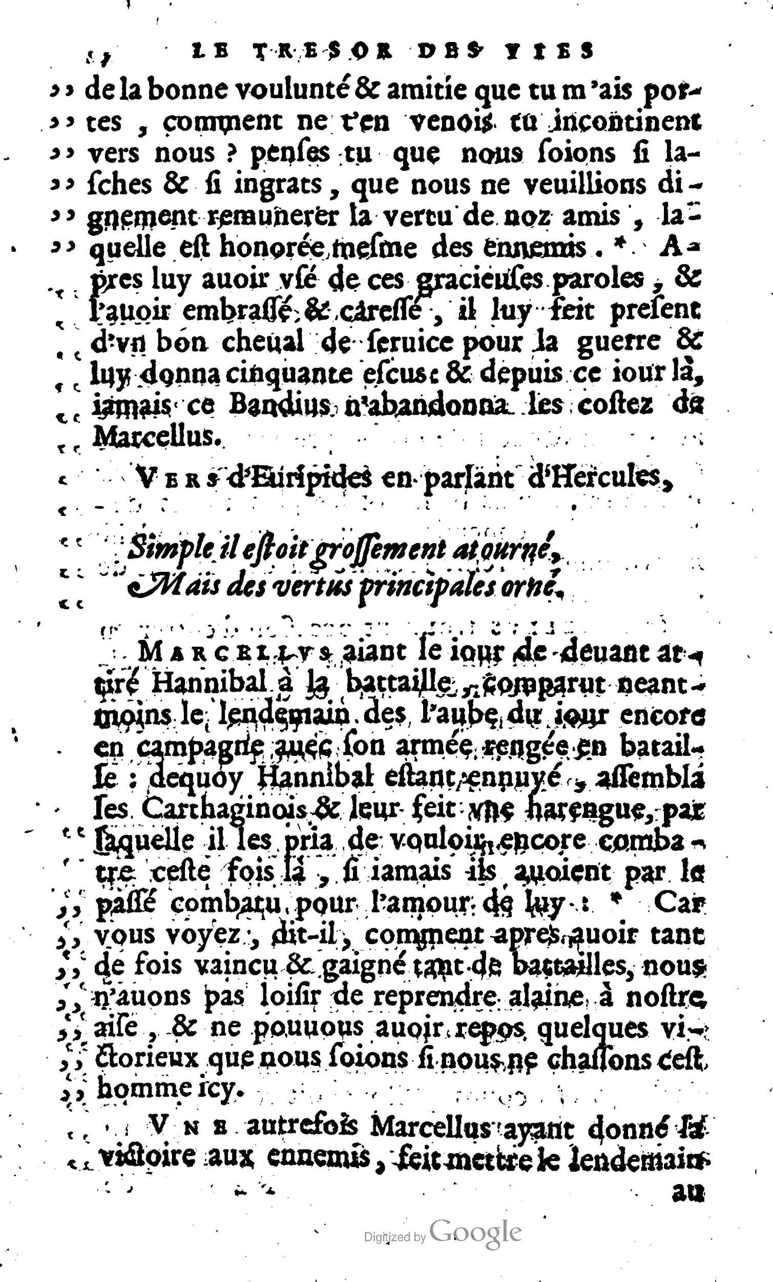 1568 - Willem Silvius - Trésor des vies de Plutarque - Anvers Plantin-Moretus