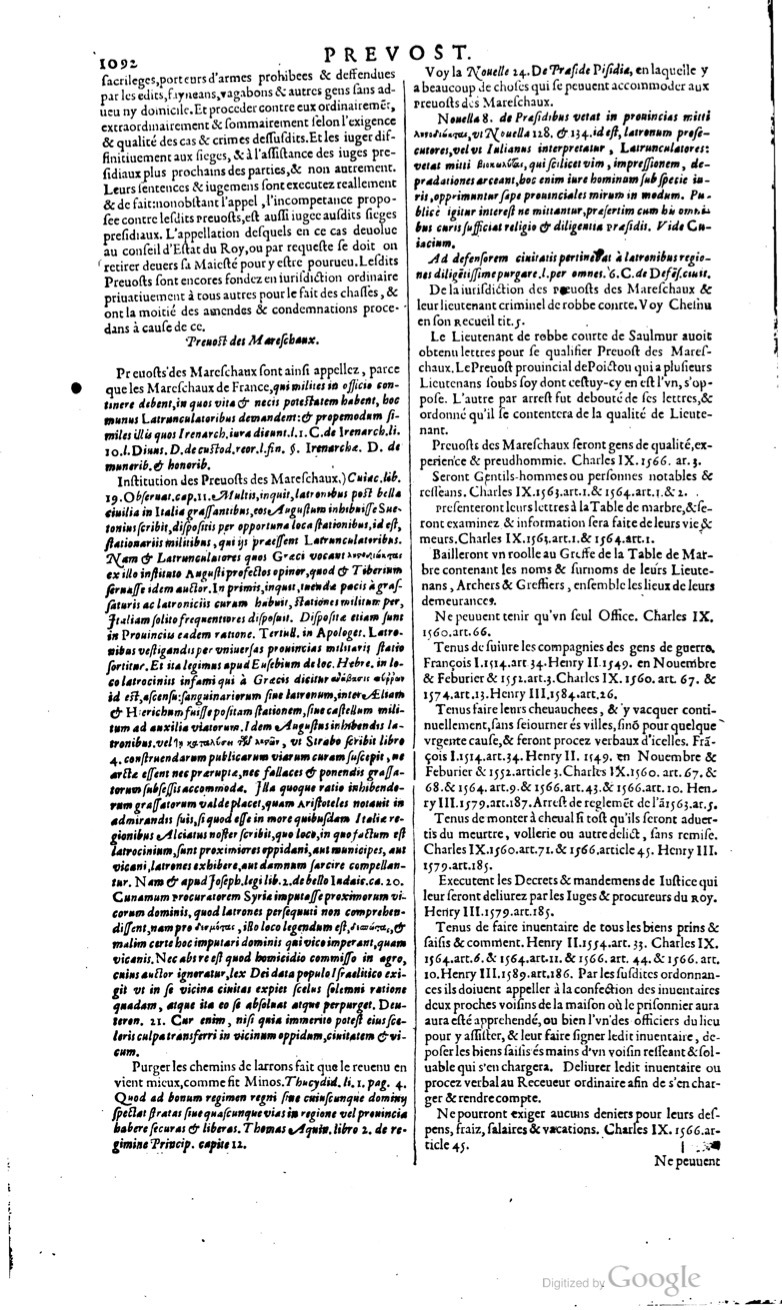 1629 - Veuve Nicolas Buon - Trésor du droit français (29620 T. 2) - BM Lyon