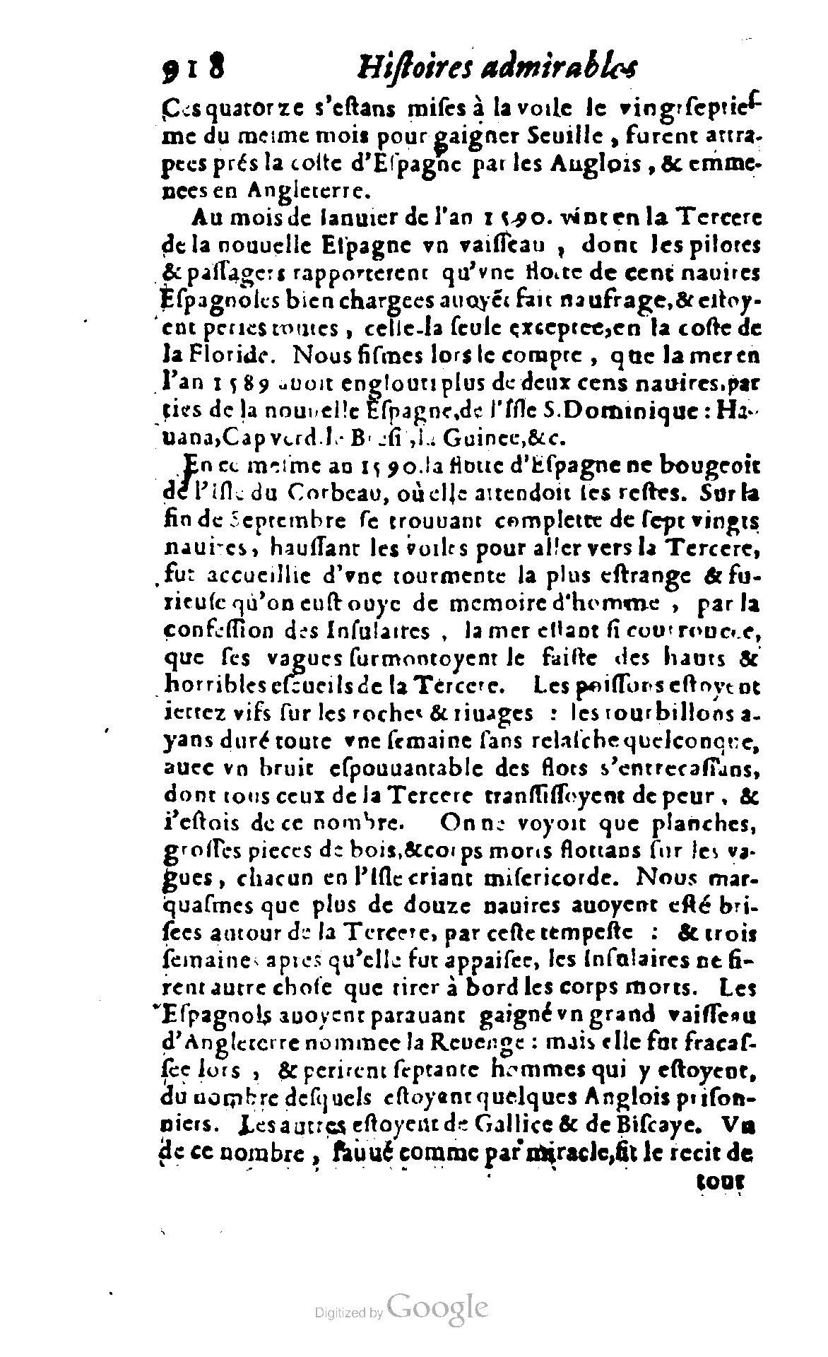 1620 - Samuel Crespin - Trésor d’histoires admirables et mémorables - BCU Lausanne