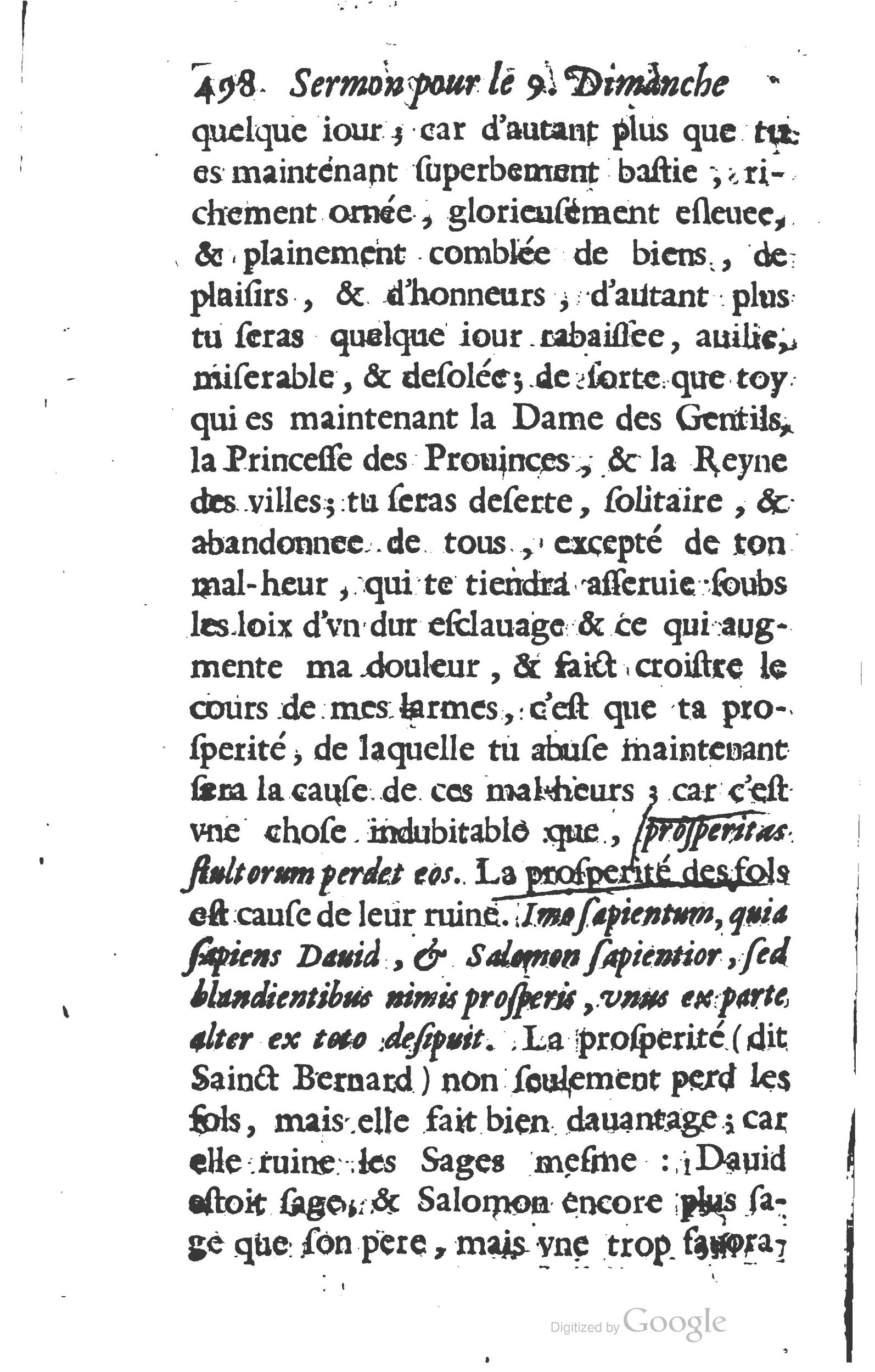 1629 - Manassés de Préaulx - Sermons ou Trésors de la piété chrétienne - BM Lyon