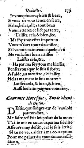 1623 - Jacques Cailloüé - Trésor ou recueil des chansons amoureuses - British Library