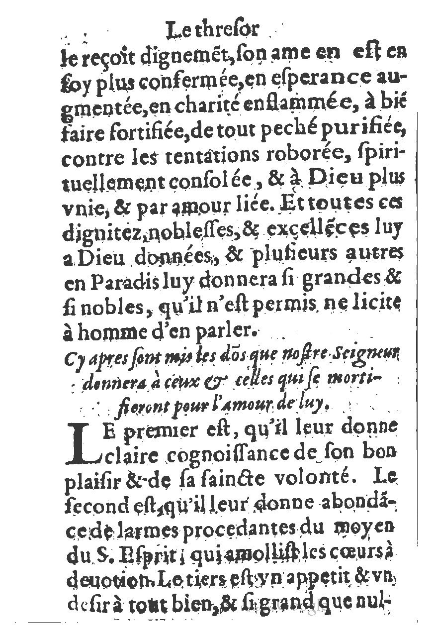 1578 - Guillaume Chaudière - Trésor de dévotion traitant de plusieurs belles vertus - BM Lyon