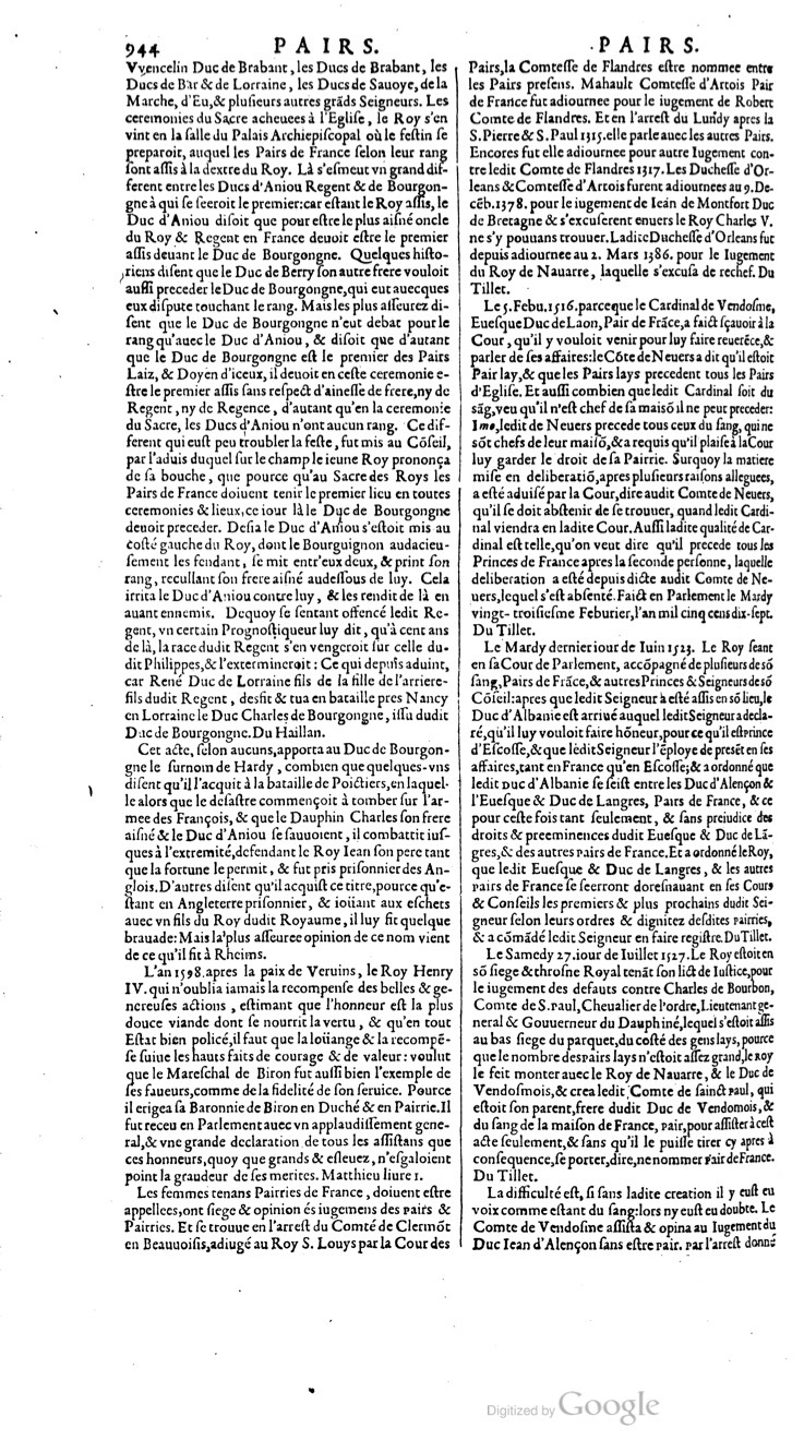 1629 - Veuve Nicolas Buon - Trésor du droit français (29620 T. 2) - BM Lyon