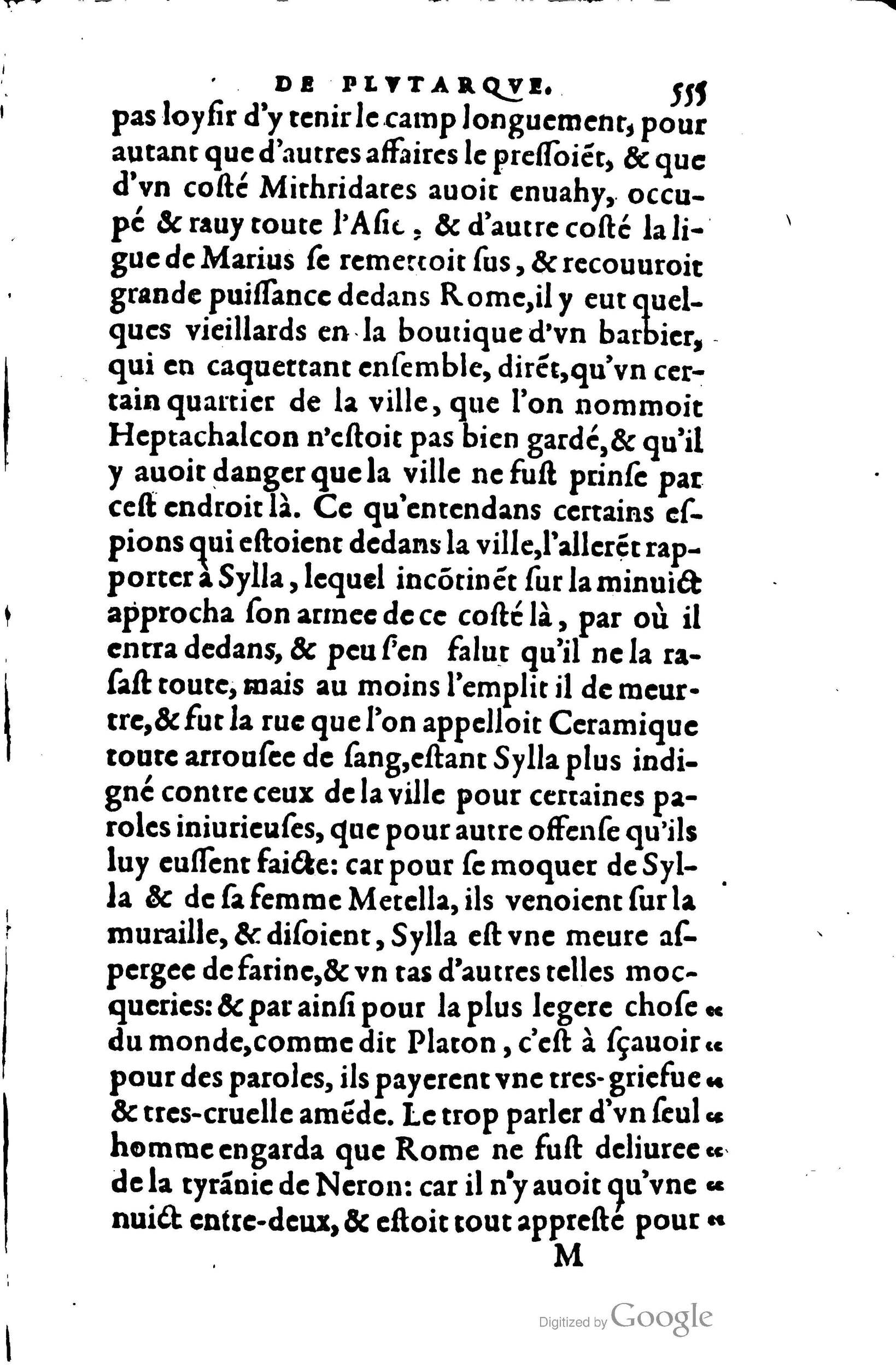 1578 - Jean Poupy - Trésor des morales de Plutarque - BSB Munich