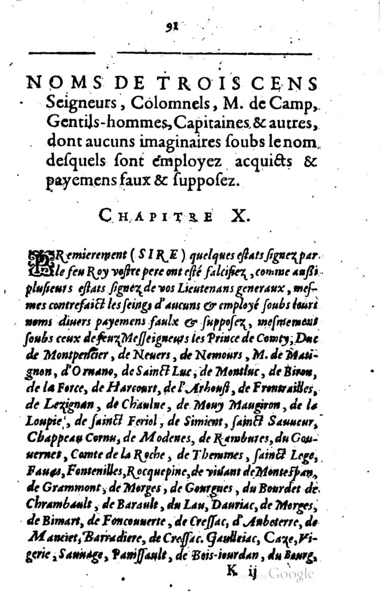 1615 - s.n. 2 - Trésor des trésors de France - BM Lyon