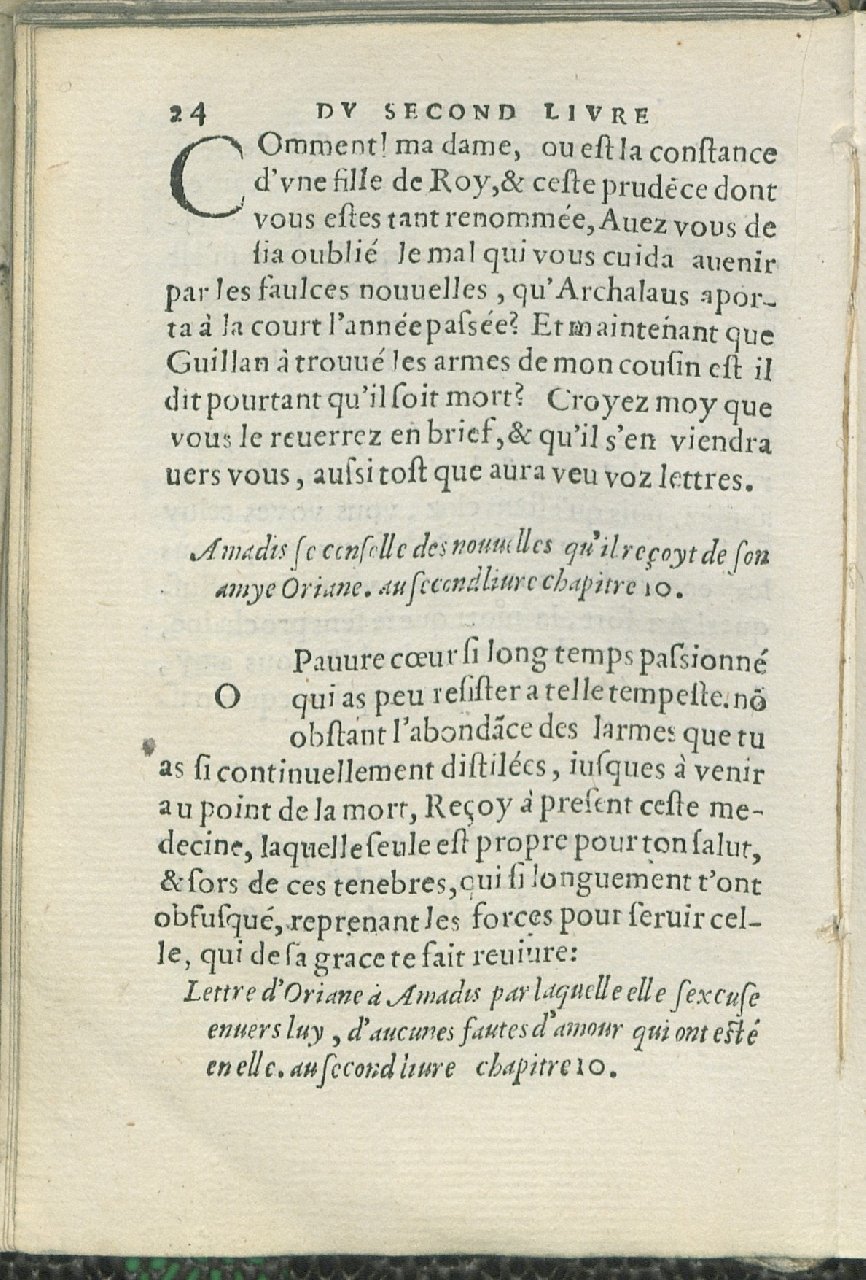 1559 - Pierre Regnard - Trésor des Amadis - Det KLG Copenhague