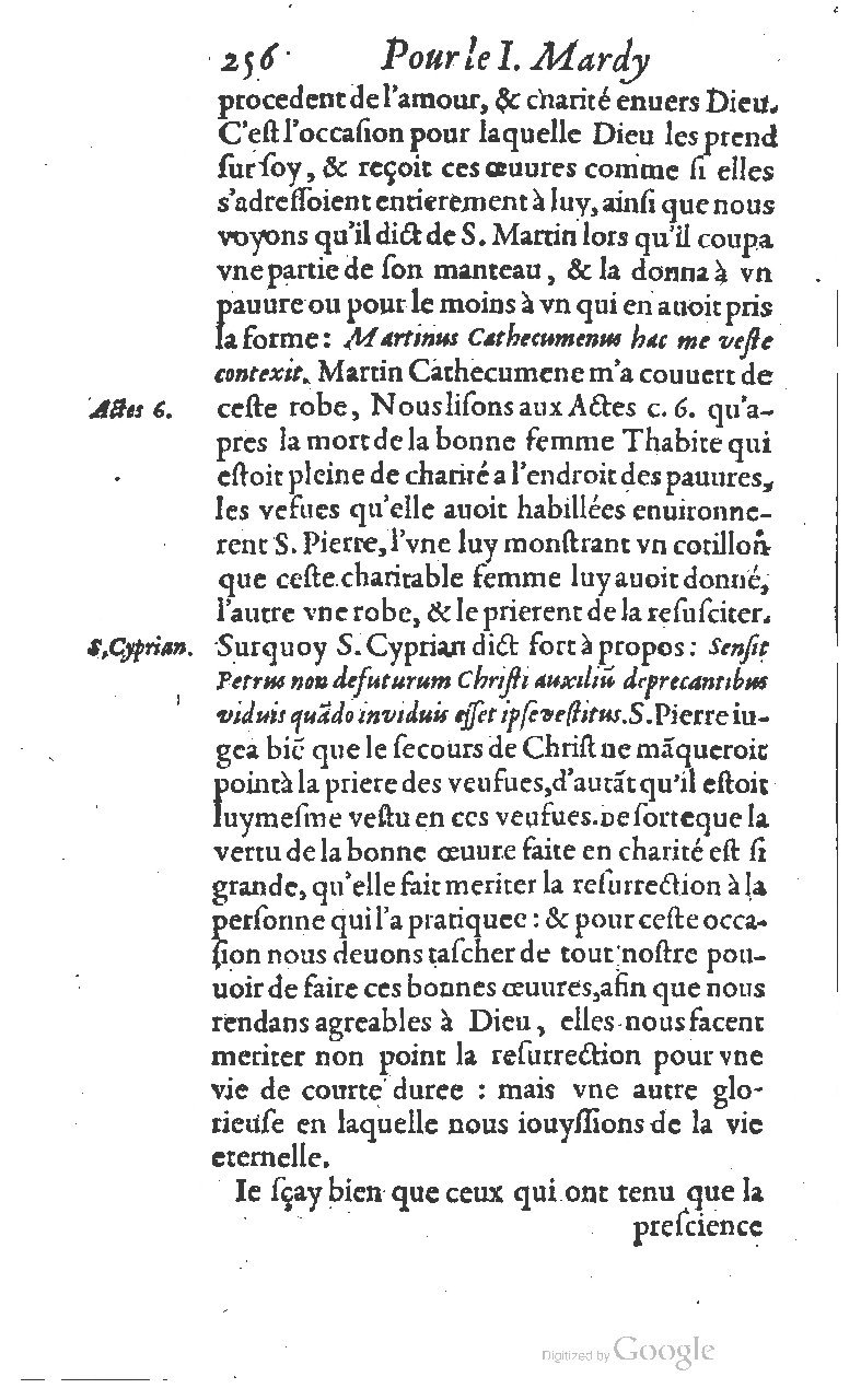 1607 - Nicolas Du Fossé - Trésor quadragésimal - T 01 - BM Lyon