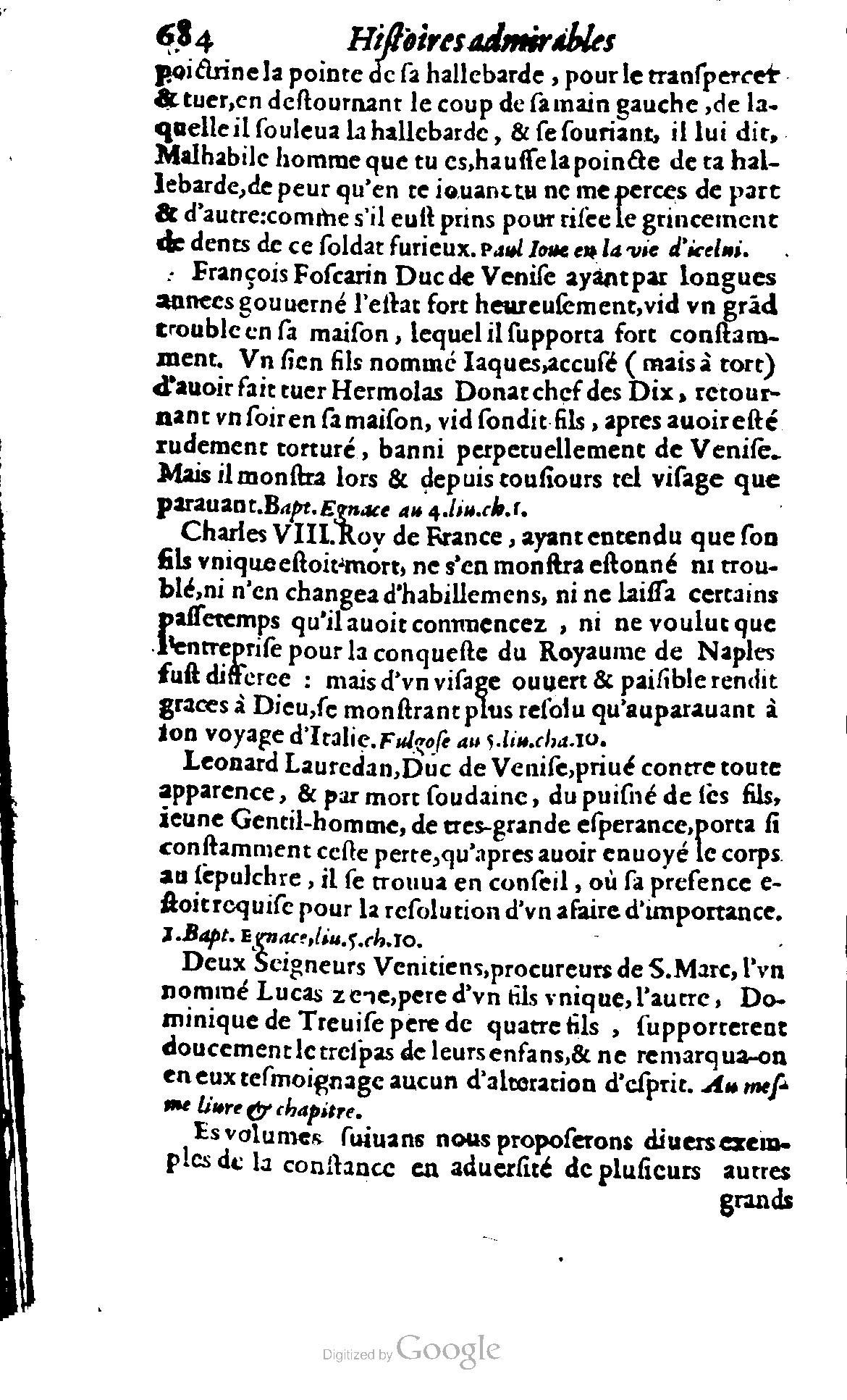 1620 - Samuel Crespin - Trésor d’histoires admirables et mémorables - BCU Lausanne