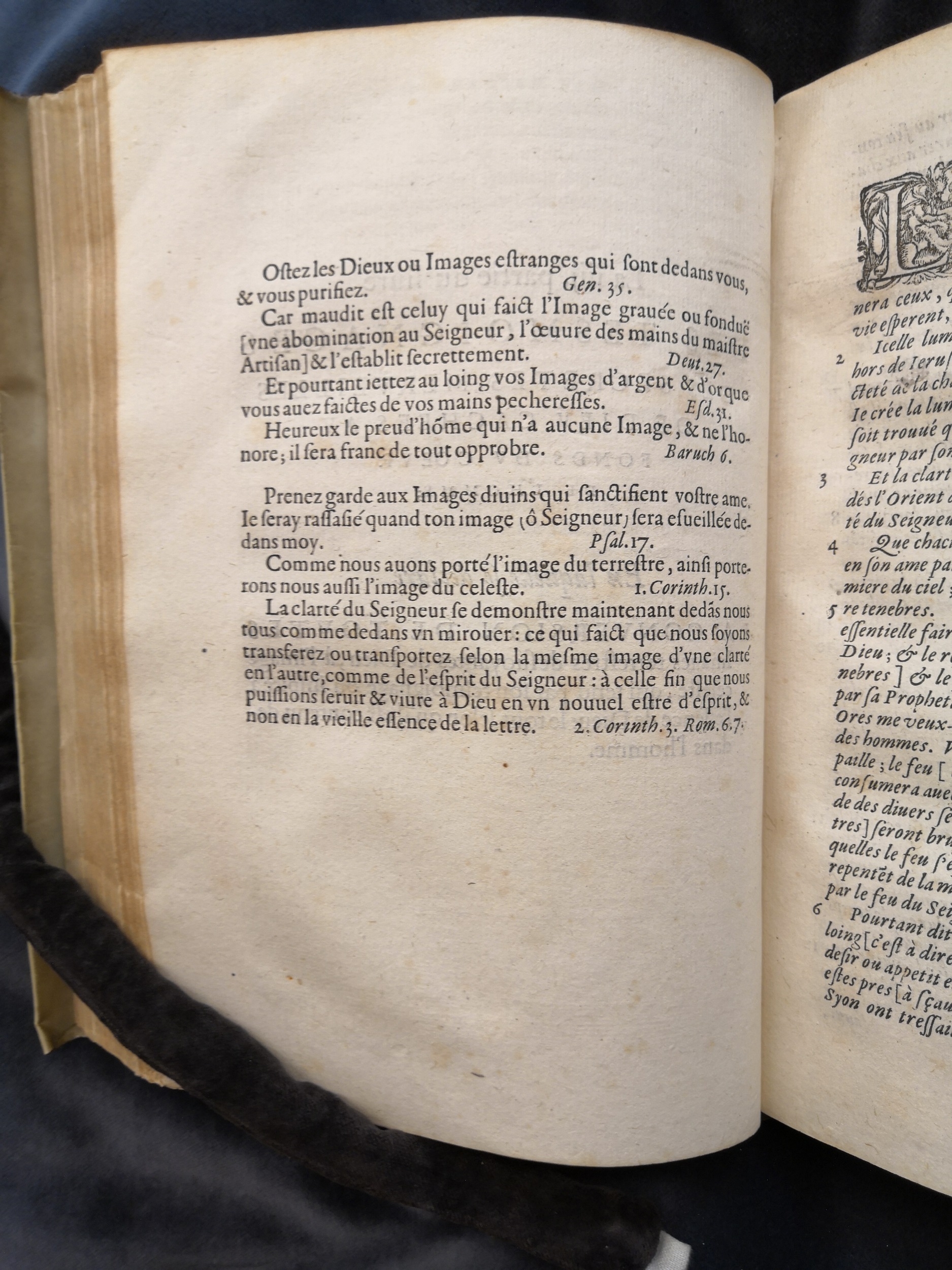 1581c. - Christophe Plantin - Le Livre des témoignages du Trésor caché au champ - Anvers Musée Plantin-Moretus