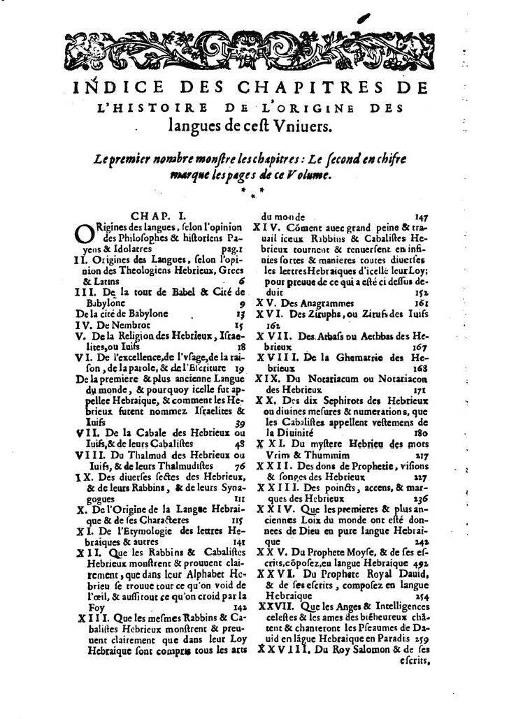 1613 - Matthieu Berjon - Trésor de l’histoire des langues de cet univers - BM Lyon