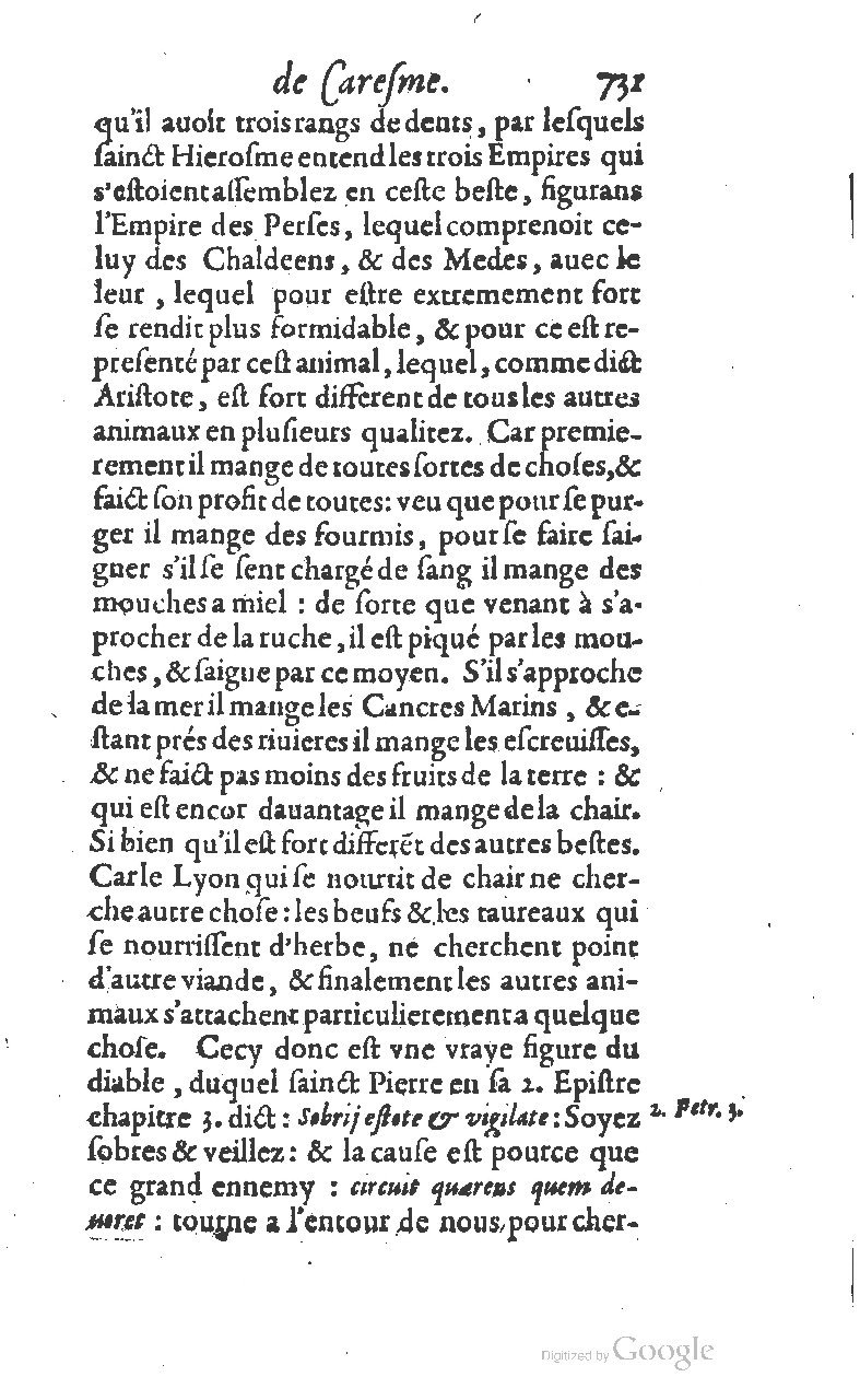 1607 - Nicolas Du Fossé - Trésor quadragésimal - T 01 - BM Lyon