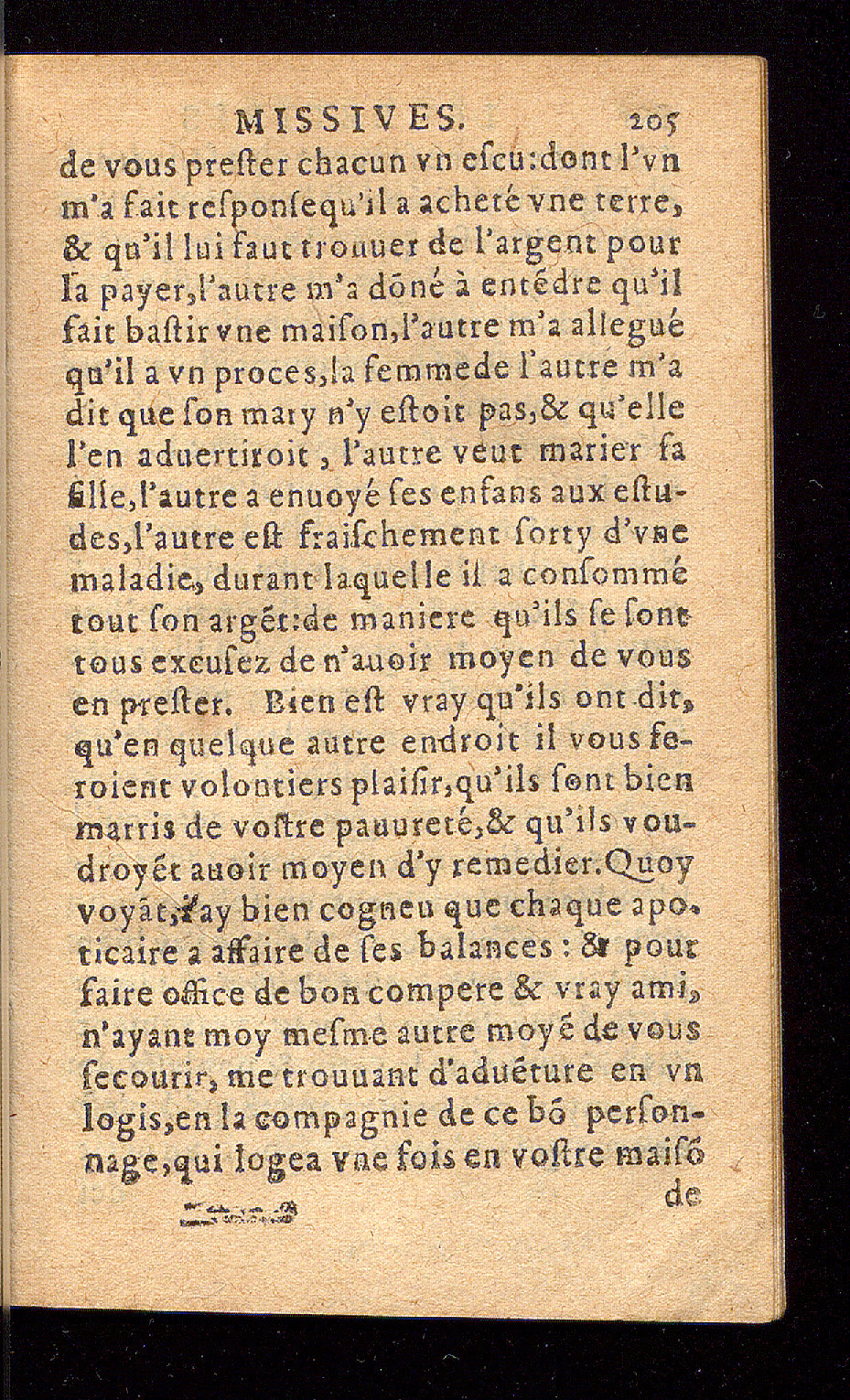 1614 - Barthélemy Vincent - Élite et Trésor des lettres missives - Bâle